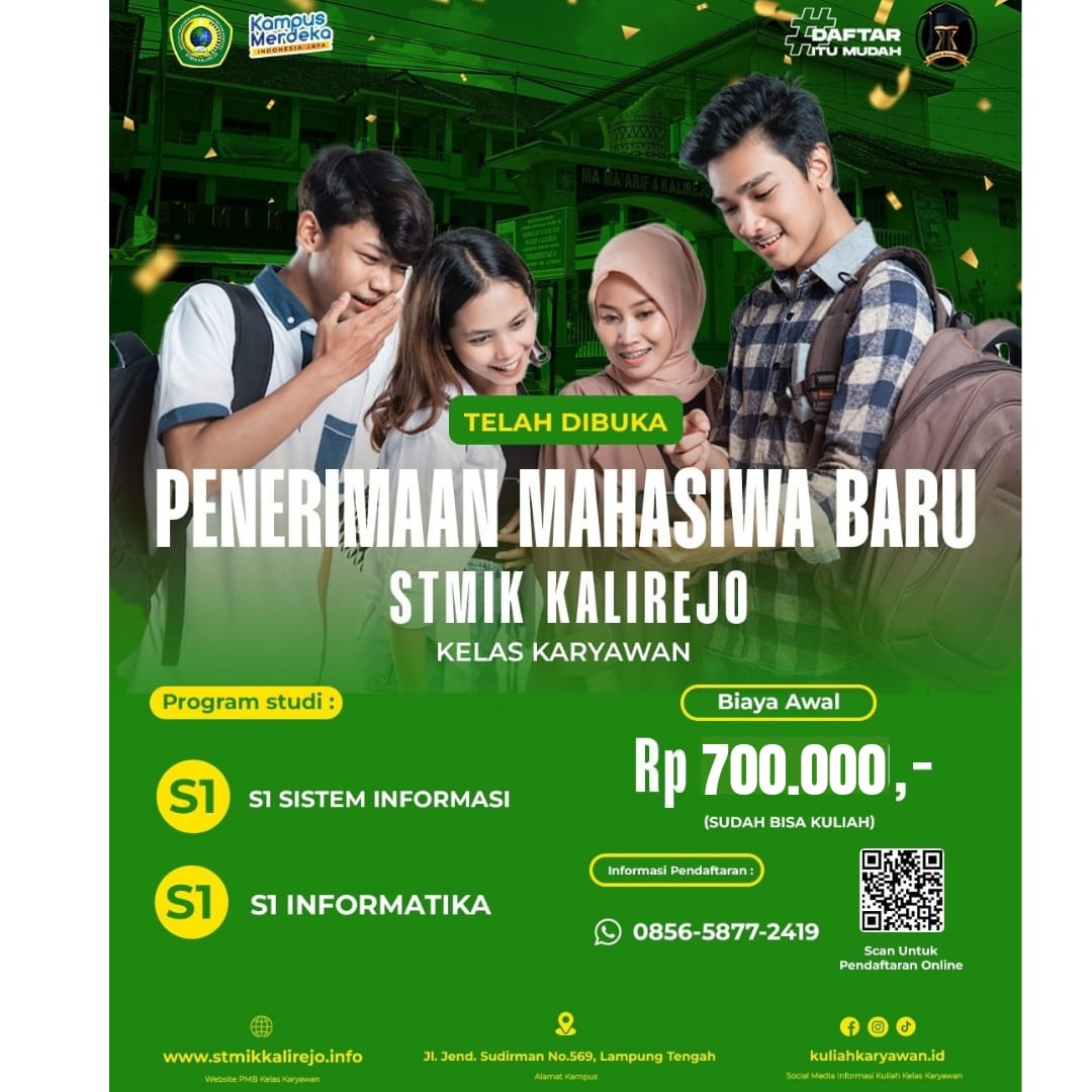 Kampus STMIK Kalirejo Dengan Biaya Kuliah Terjangkau