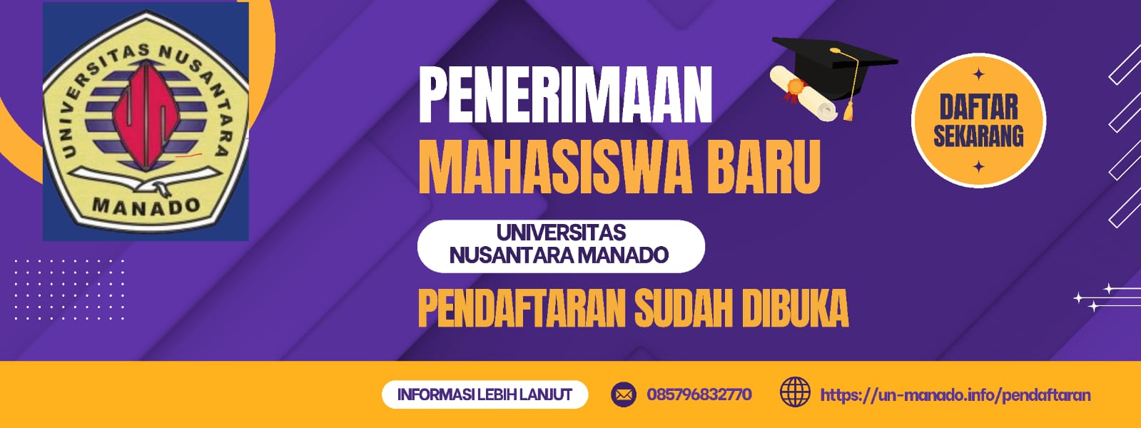 Kuliah Murah Di Manado Cuma 650.000 Perbulan Buruan Daftar Sebelum Kuota Penuh