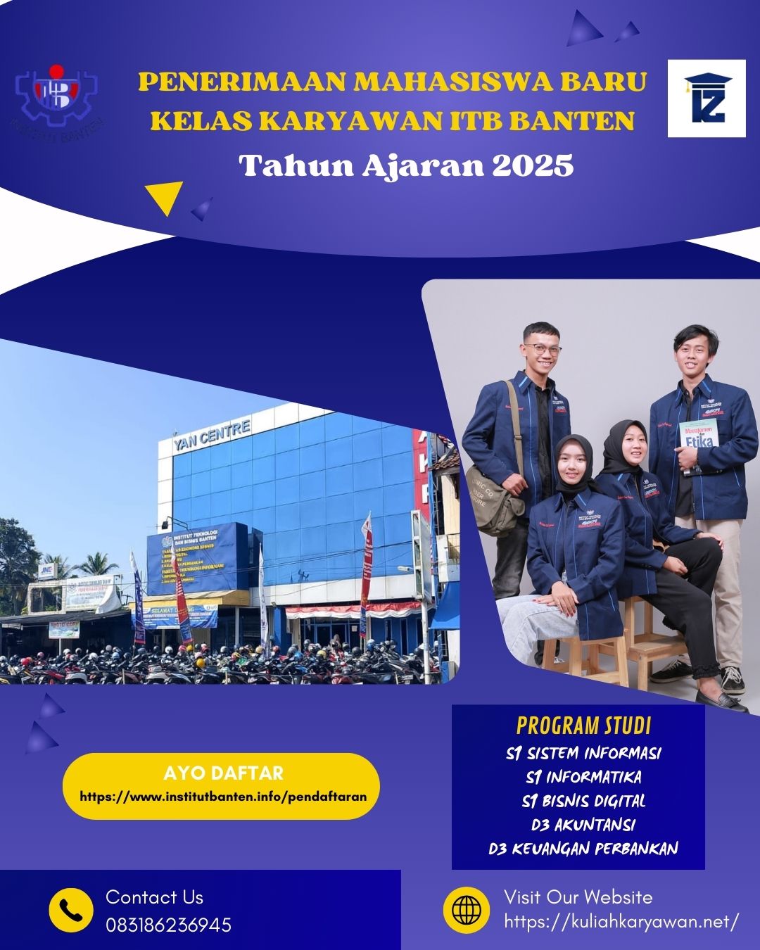 Jadi Generasi Hebat Dengan Kuliah Karyawan di ITB Banten
