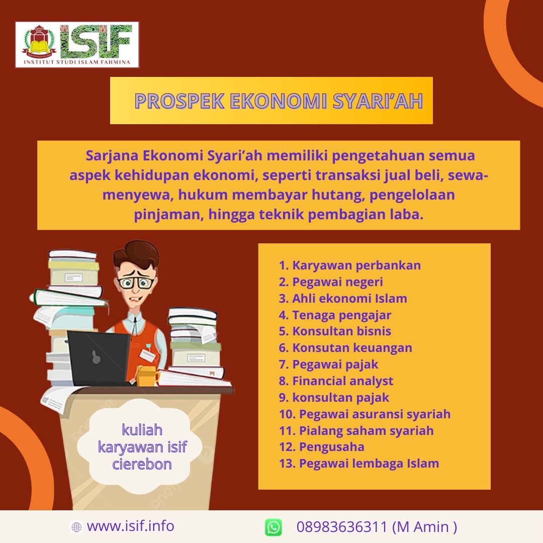 Prospektus Jurusan Ekonomi Syariah ISIF Cirebon