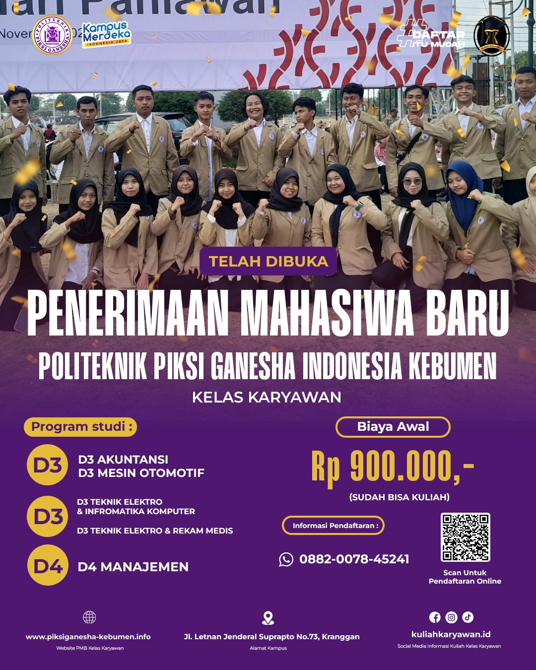 RPL Politeknik Piksi Ganesha Indonesia Kebumen