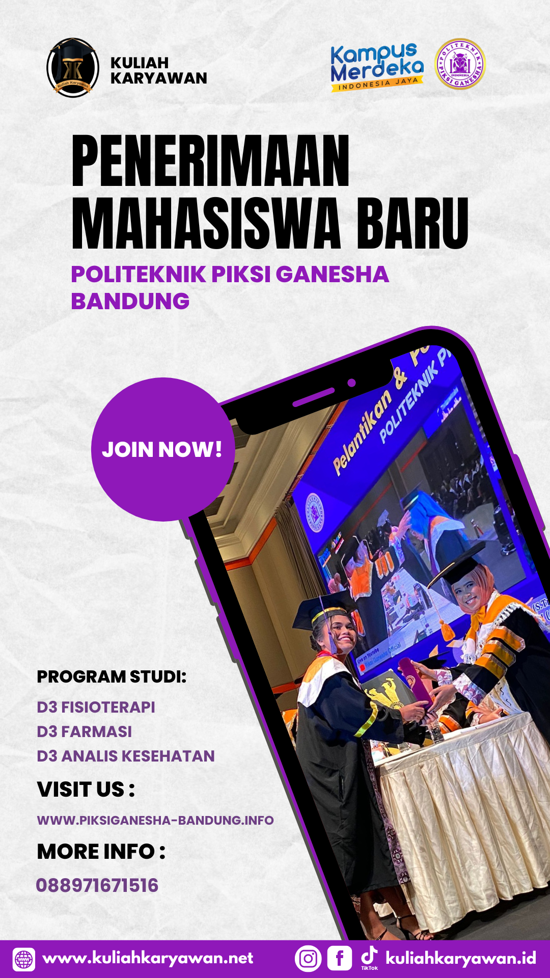 Pendaftaran Gelombang Extension 2025 sudah di buka 