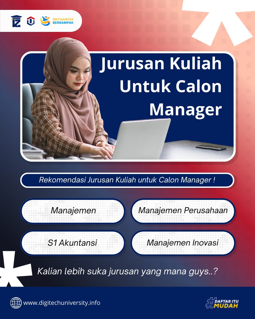 Jurusan Kuliah untuk Calon Manager