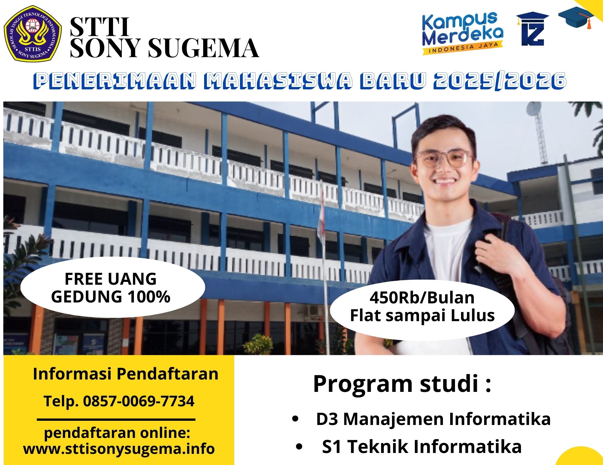 Info kuliah karyawan Program D3 STTI SS