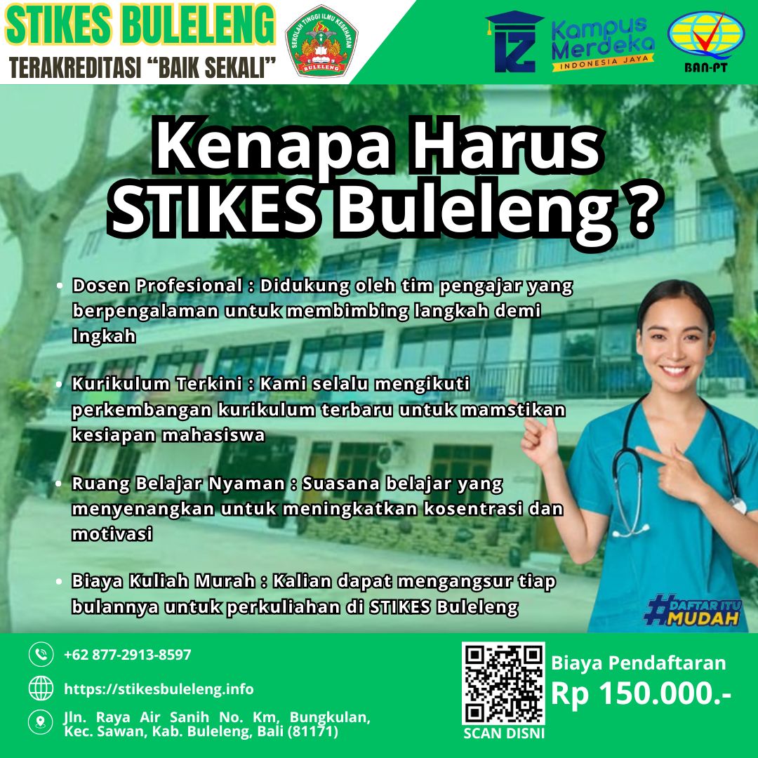 Pendaftaran Mahasiswa Baru Di STIKES Buleleng