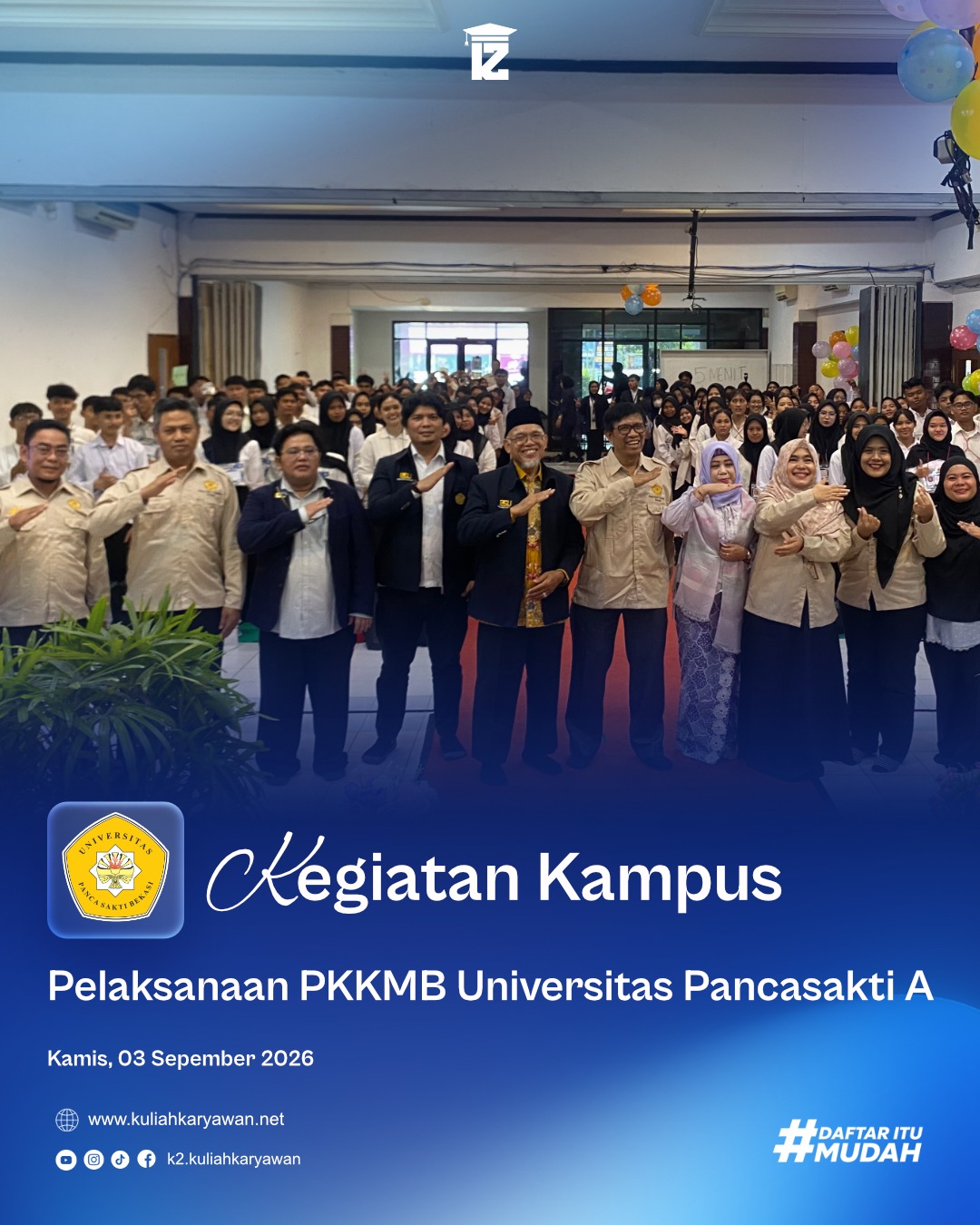PKKMB Universitas Panca Sakti Bekasi 2026 