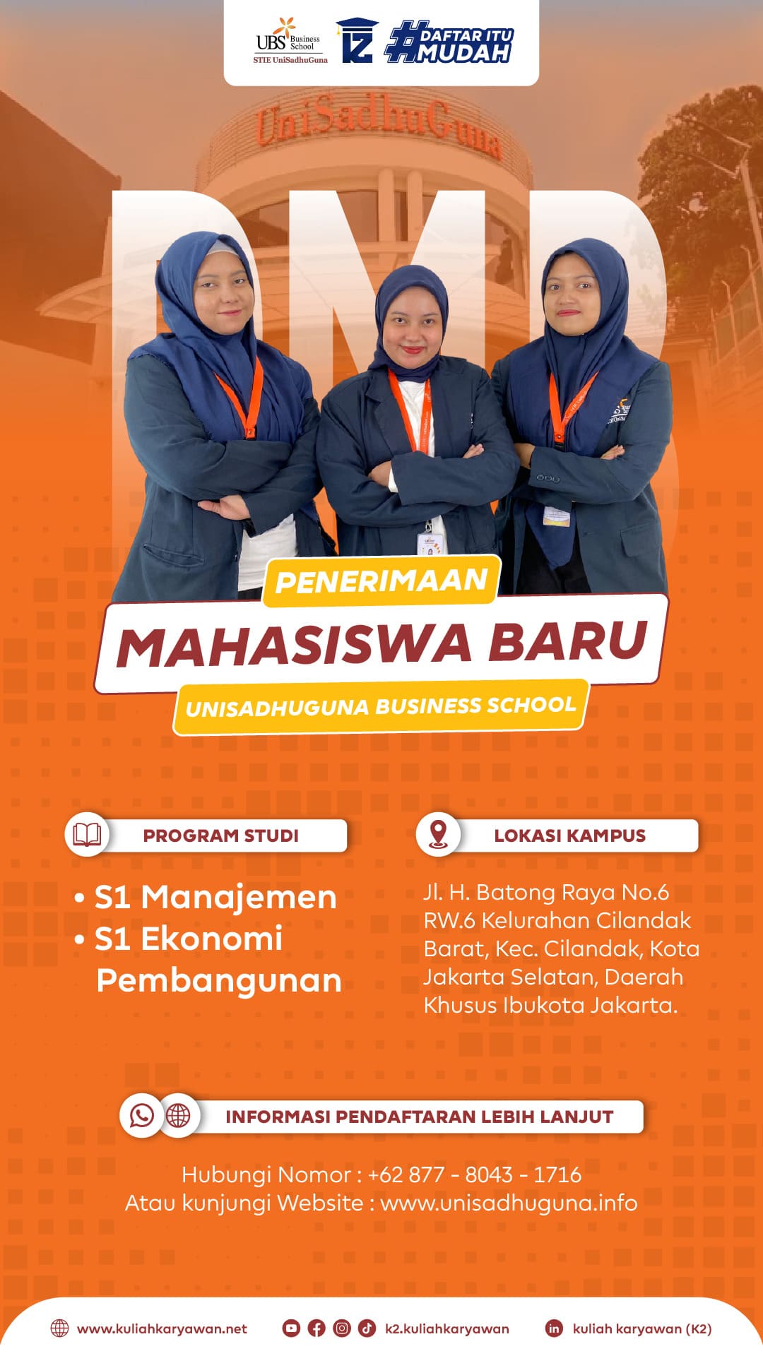 Kampus S1 Ekonomi Biaya Murah di Daerah Fatmawati Jakarta Selatan