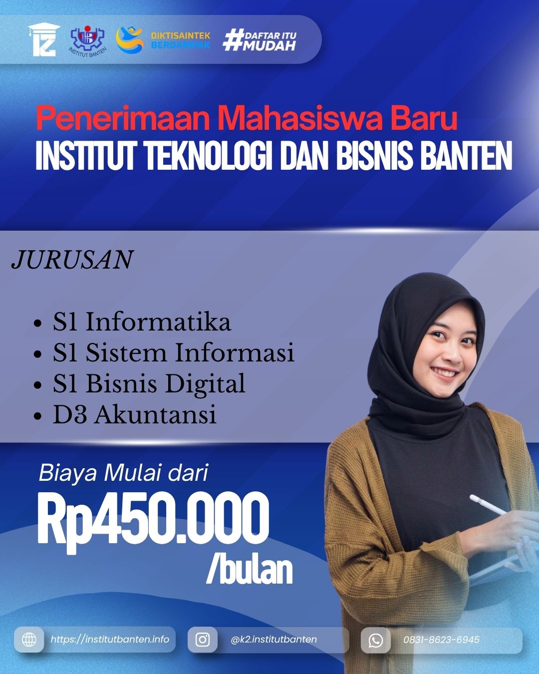 ITB Banten Kampus dengan Jurusan S1 Sistem Infromasi Biaya Terjangkau di Banten