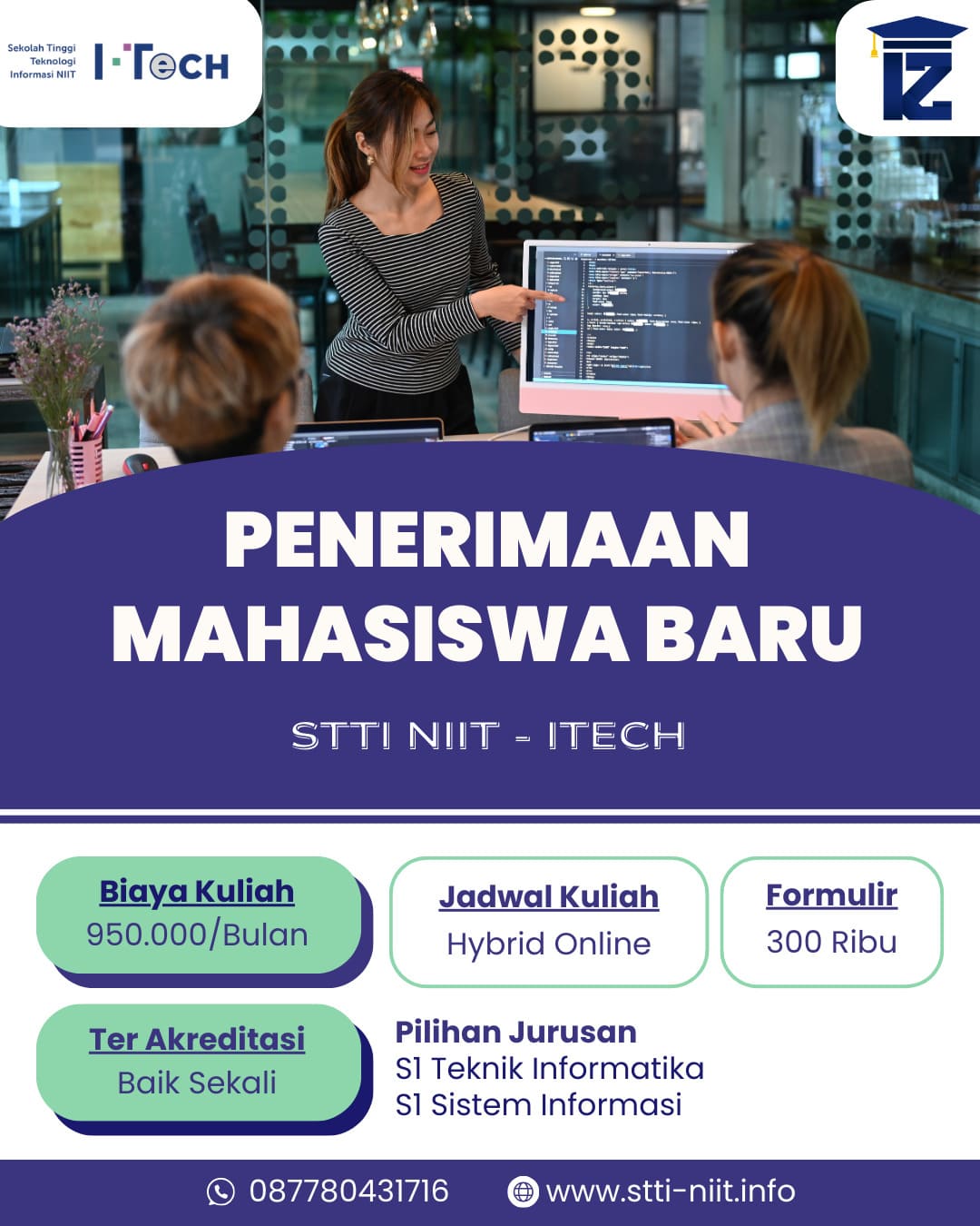 Biaya Kuliah Jurusan Sistem Informasi Kampus ITECH Cipete Jakarta Selatan