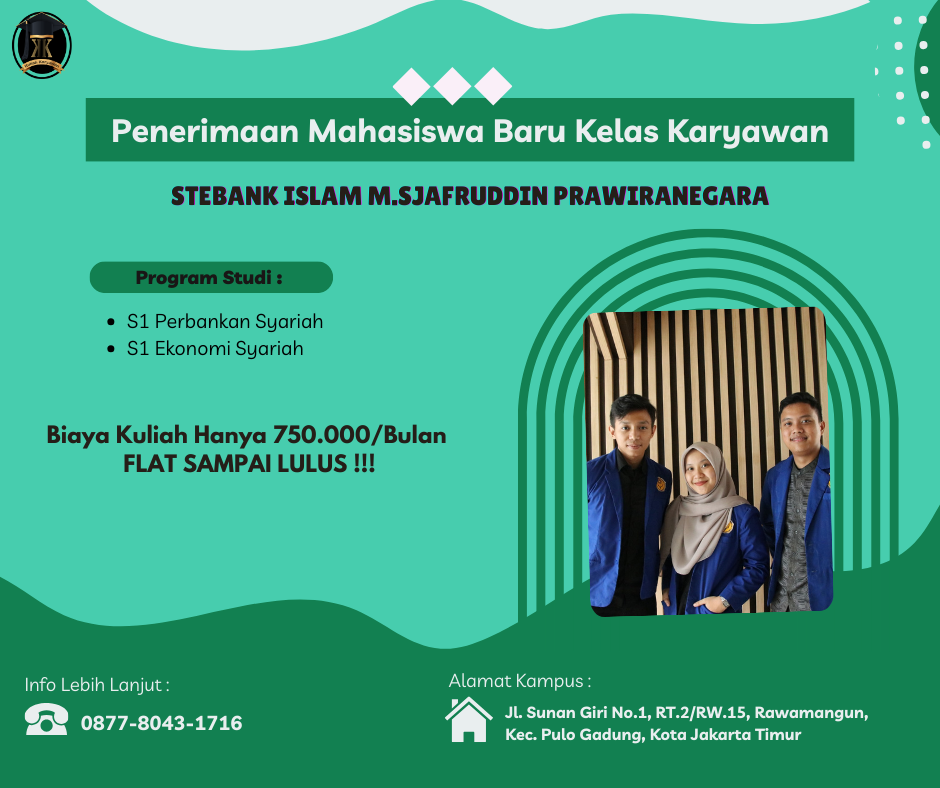 S1 Perbankan Syariah Biaya Murah STEBank Islam 