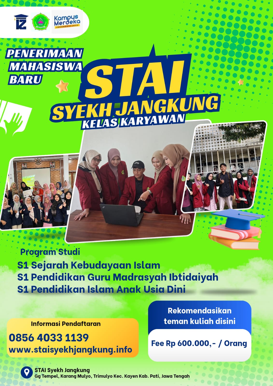 Kuliah Karyawan Di STAI Syekh Jangkung Pati