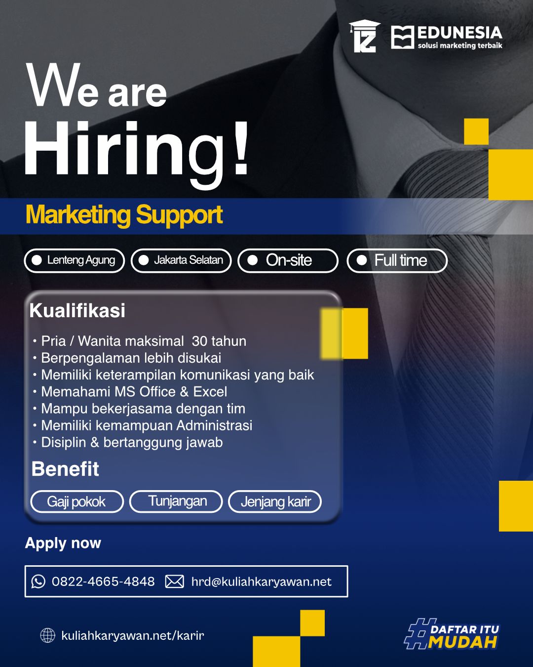 Staff Marketing Support (Admin)