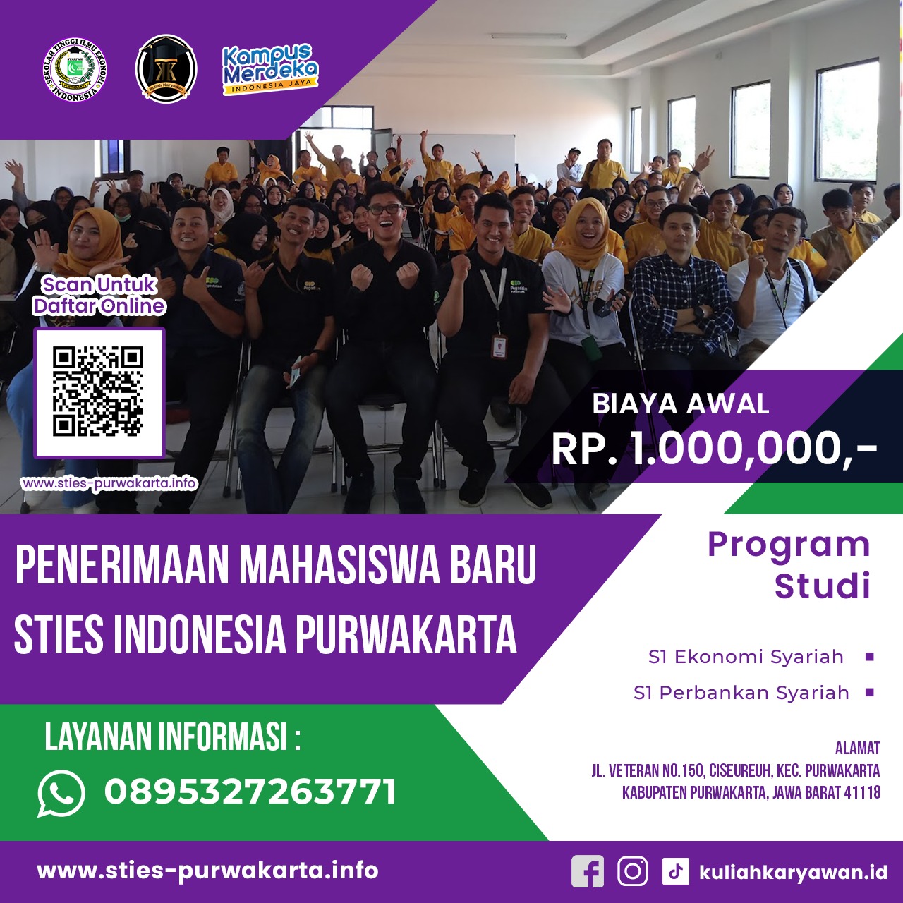Kuliah Kelas Karyawan Di Sekitar Cikampek Dan Purwakarta