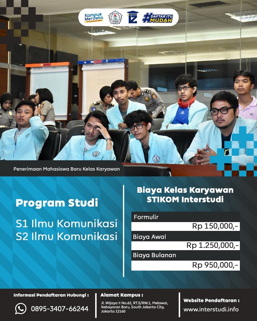 Cara Daftar Kuliah Mudah dan Cepat di Kelas Karyawan Kebayoran Baru