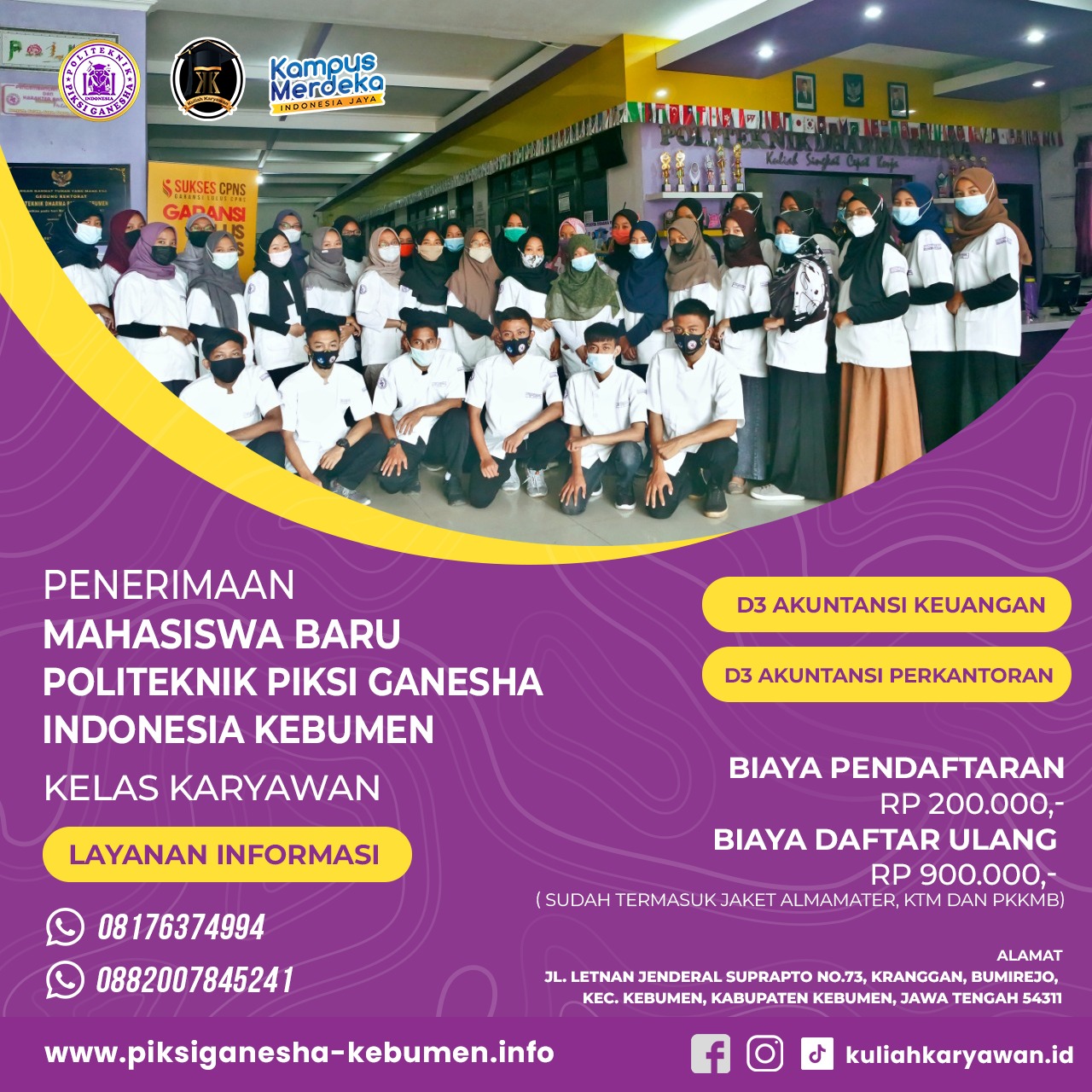 Kampus Jurusan  Akuntansi di Kebumen
