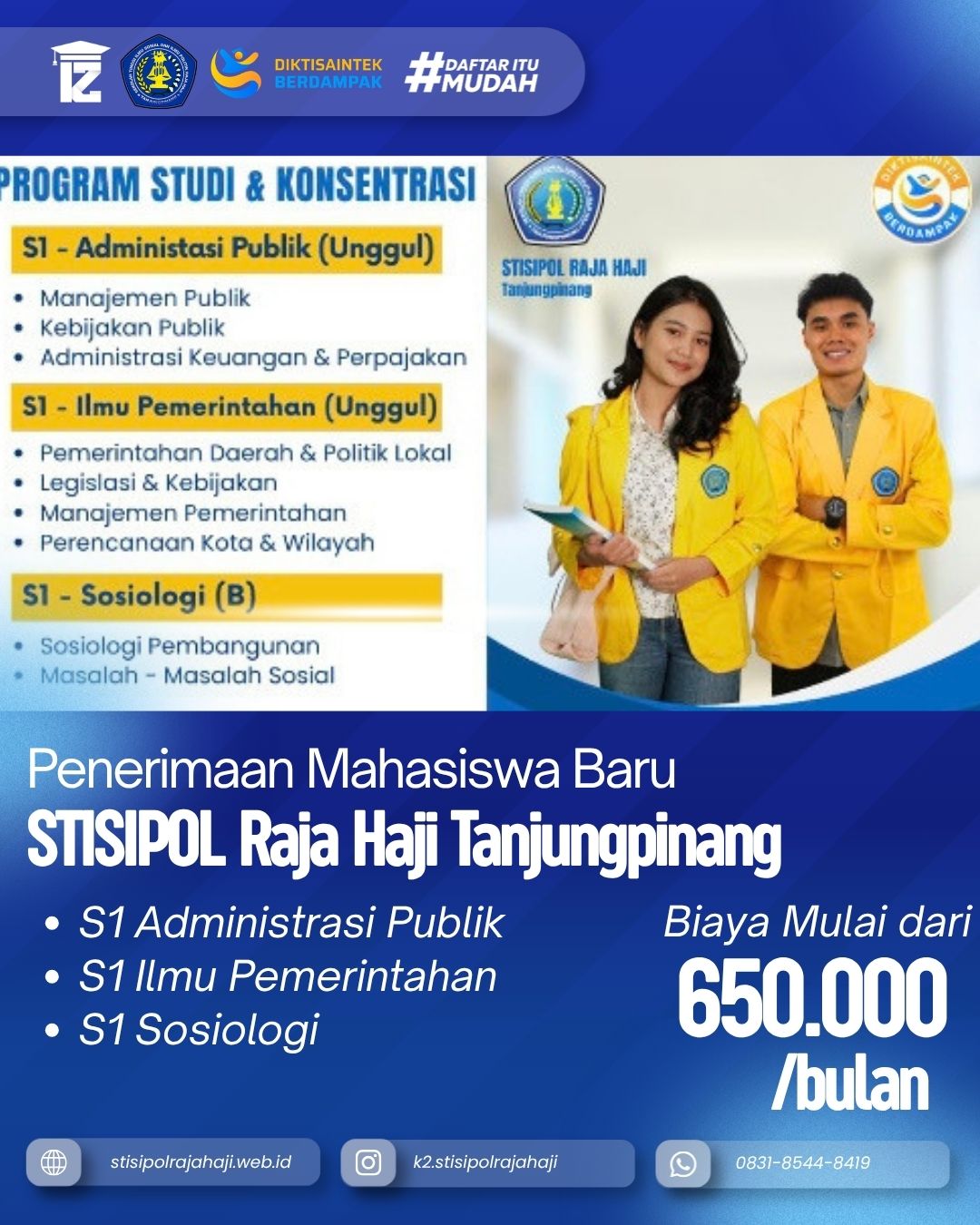 Kuliah Berkualitas dan Terjangkau Kenali Pilihan Program Studi di STISIPOL Raja Haji Tanjungpinang