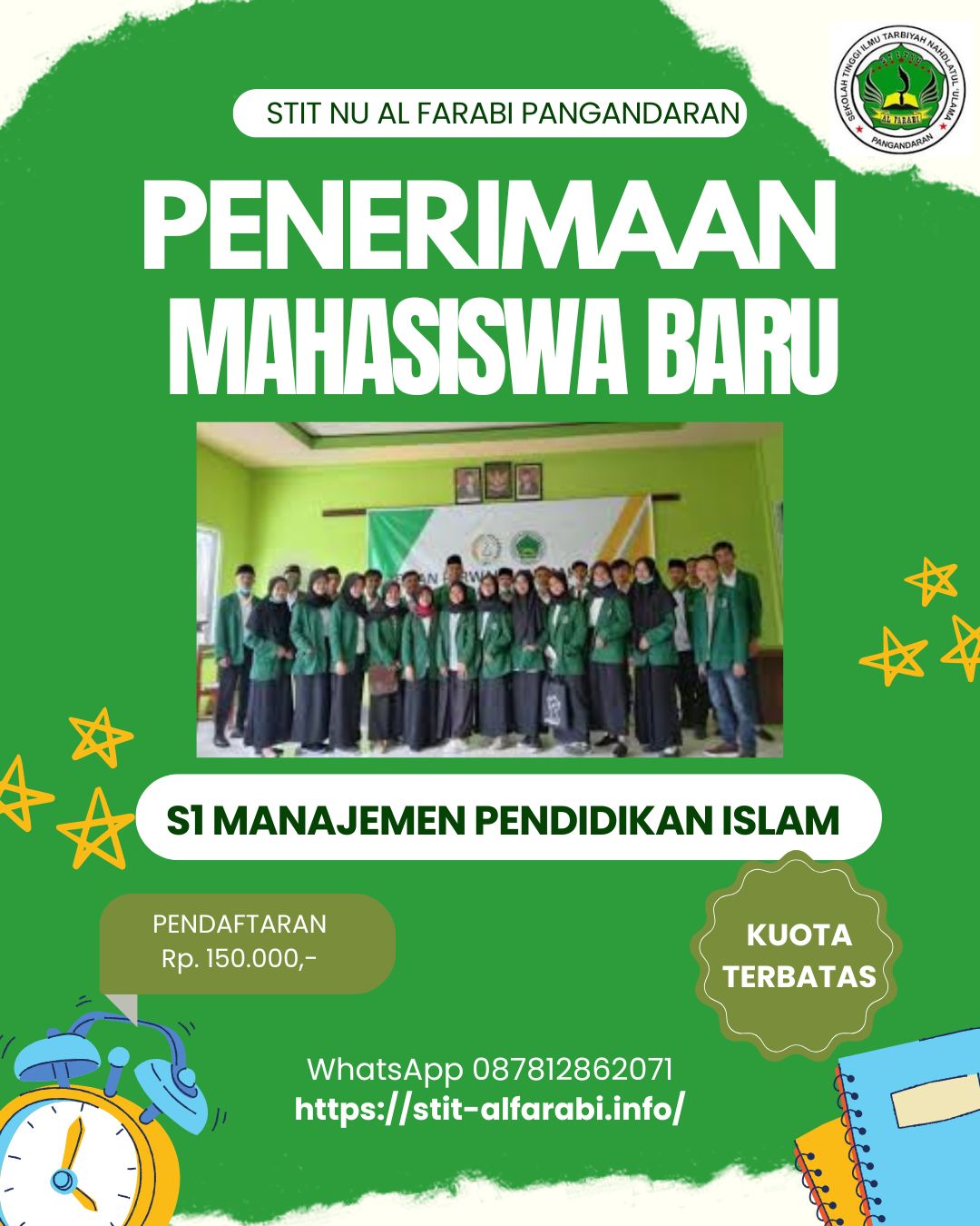 Kampus Dengan Program Studi S1 Manajemen Pendidikan Islam Terbaik di Kabupaten Pangandaran