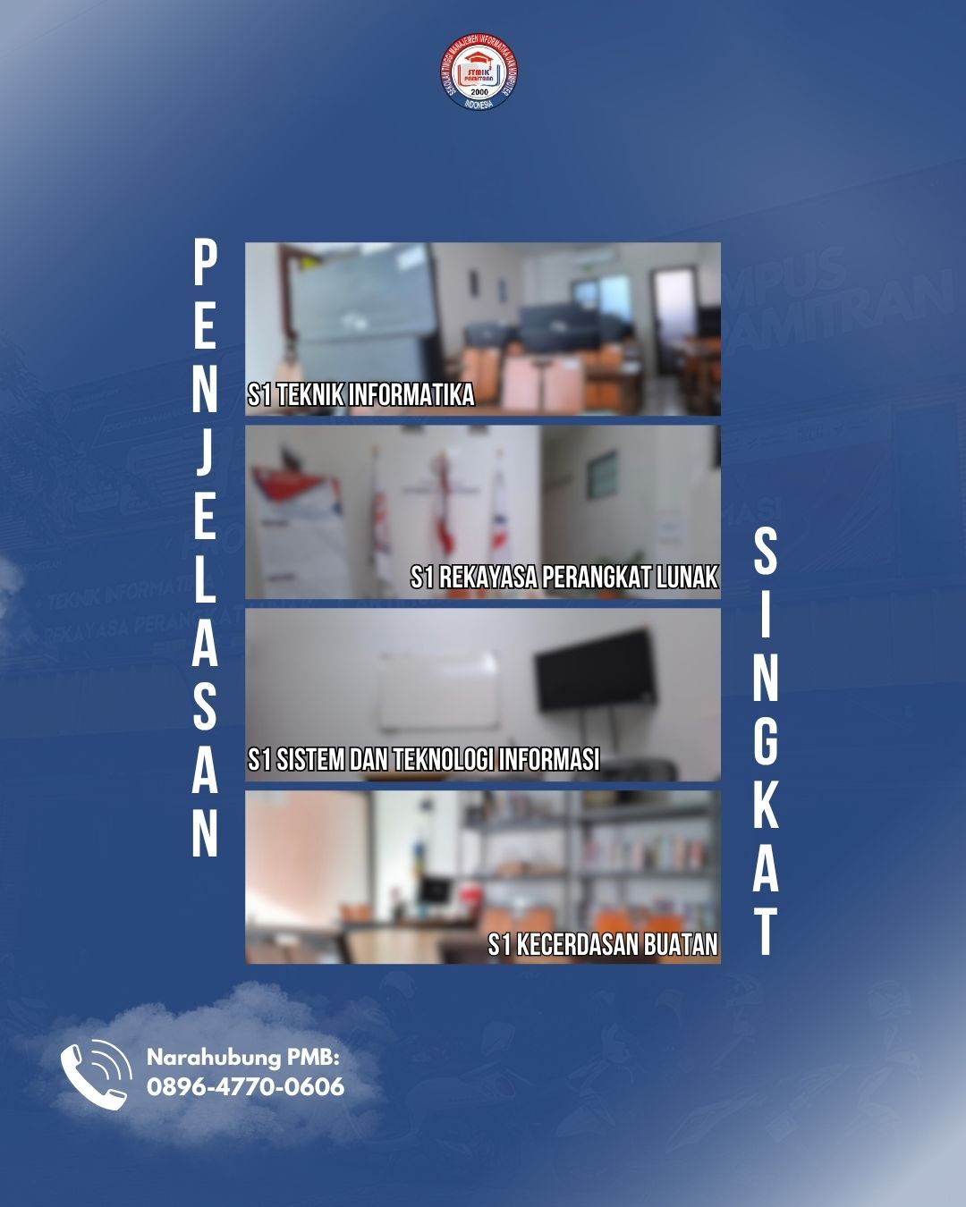 Penjelasan Singkat Tentang Program Studi di STMIK Pamitran