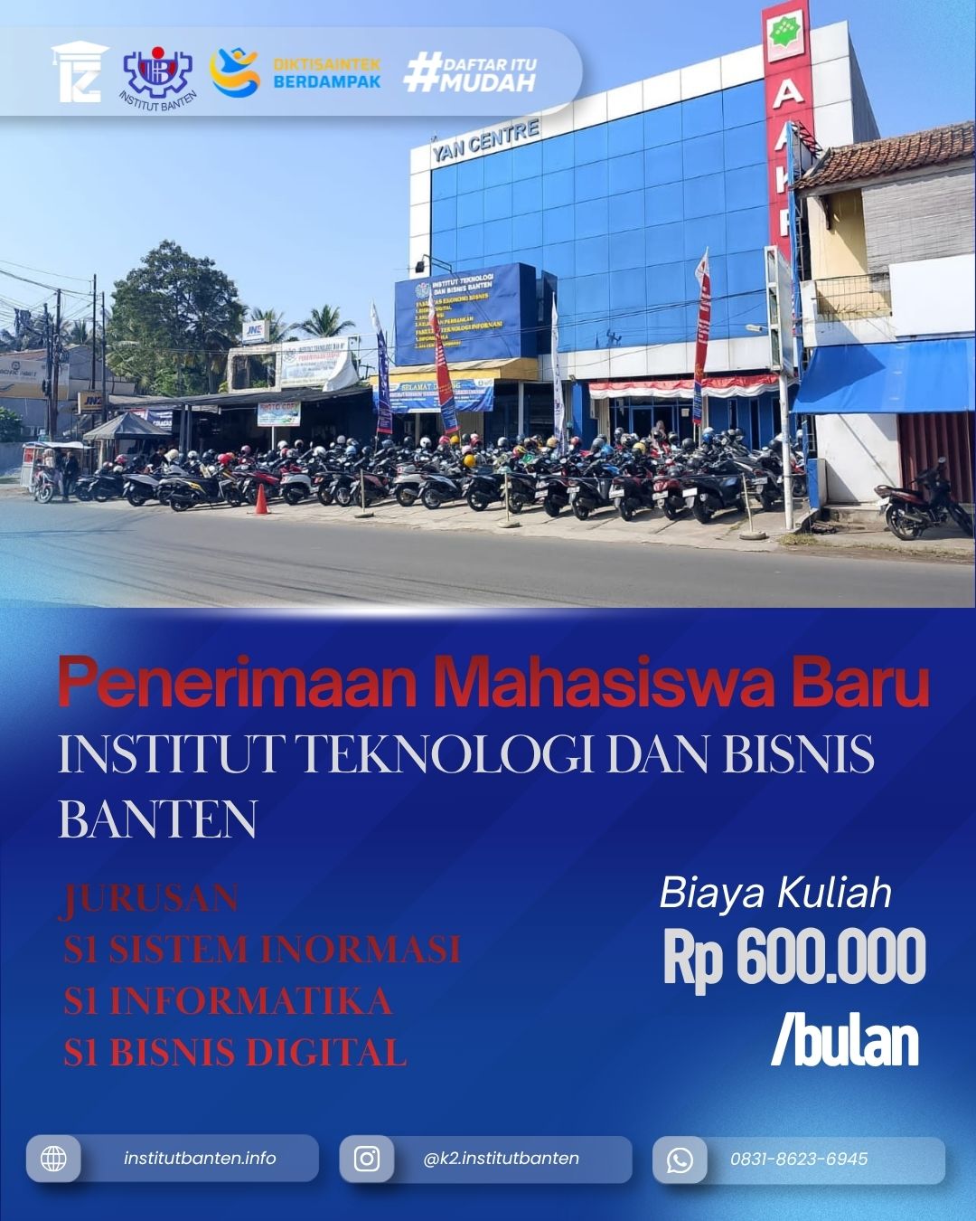 ITB Banten Kampus dengan Jurusan S1 Bisnis Digital Biaya Terjangkau di Banten