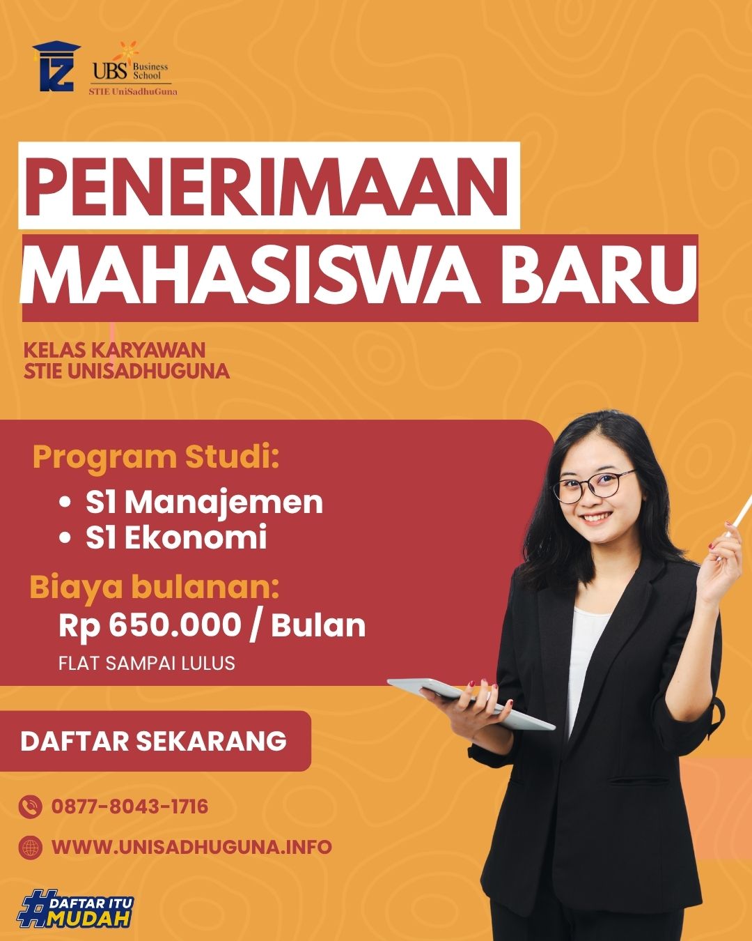 Kuliah Sambil Kerja? UBS Hadir dengan Sistem Perkuliahan yang Fleksibel