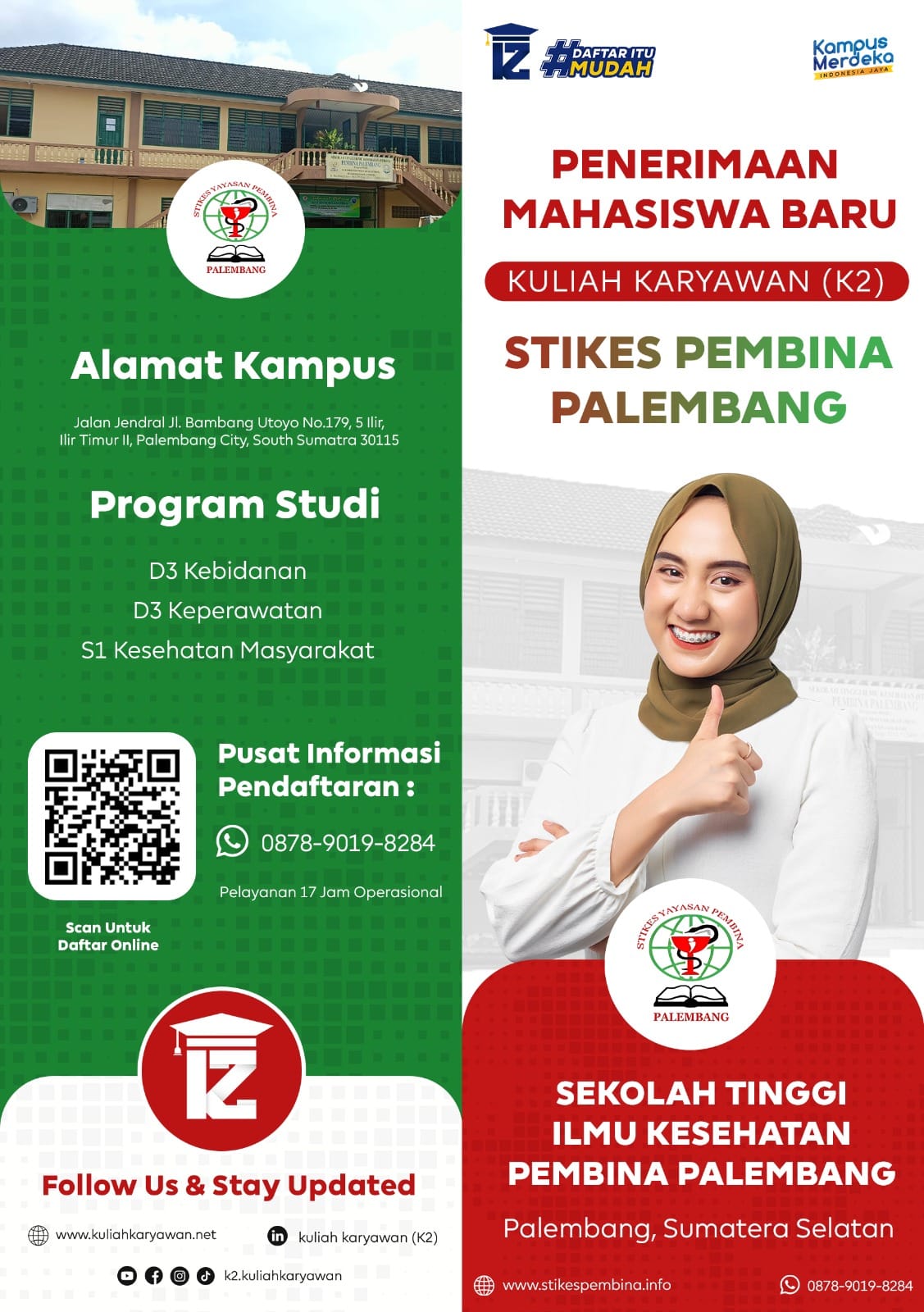 150ribu Sudah Bisa Daftar Kuliah Di Kampus Stikes Pembina