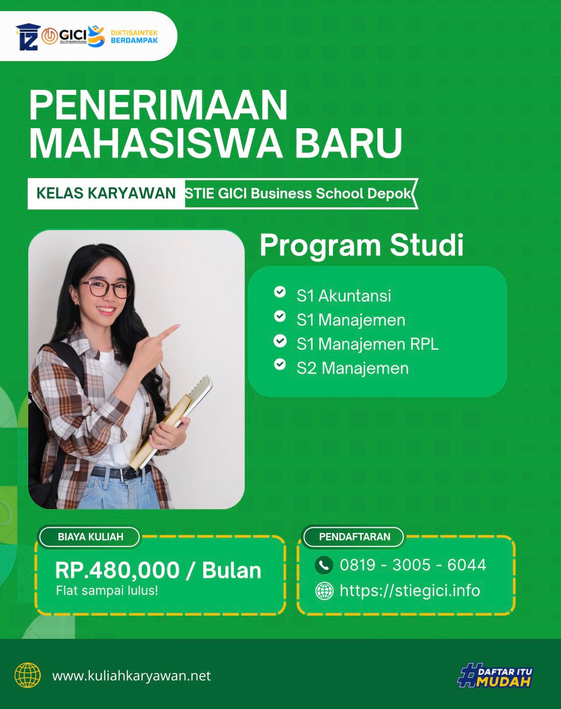 Kuliah Blended Learning di Depok Solusi Cerdas Kuliah Sambil Kerja di STIE GICI
