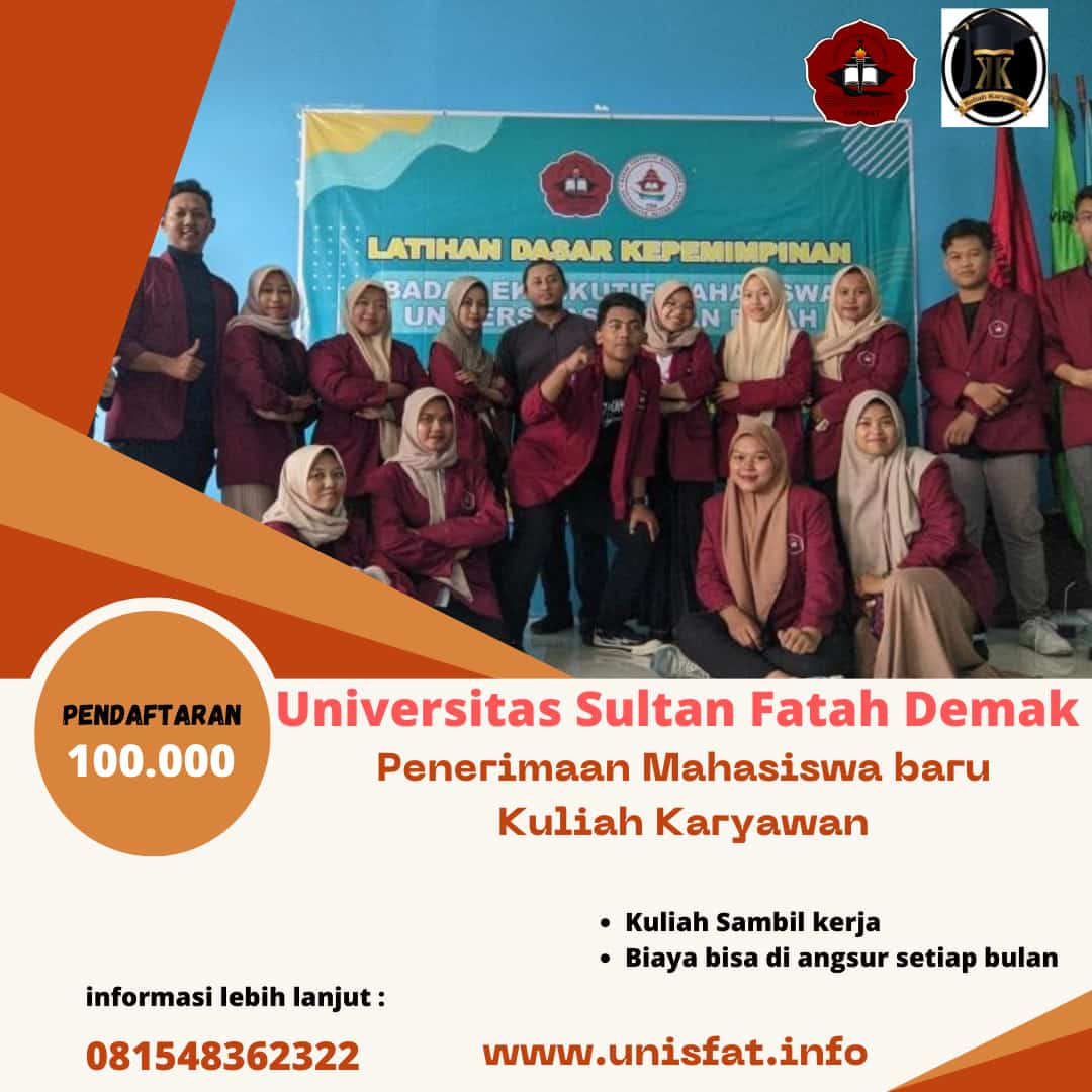 Informasi Penerimaan Mahasiswa Baru Kampus UNISFAT Demak