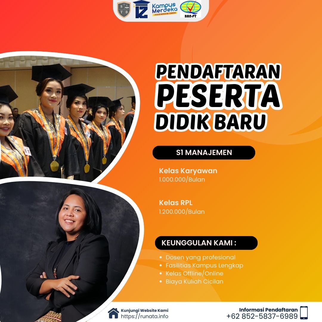 Sistem Perkuliahan di Sekolah Tinggi Bisnis Runata
