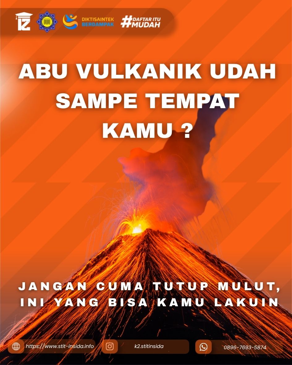 Abu Vulkanik di Berbagai Wilayah 