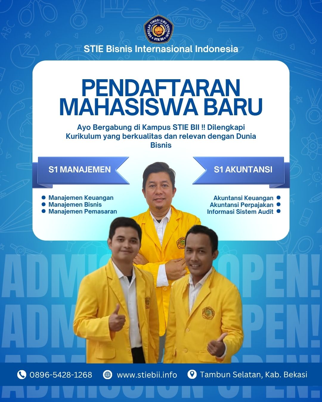 Kelas Karyawan di Bekasi Kampus STIE BII