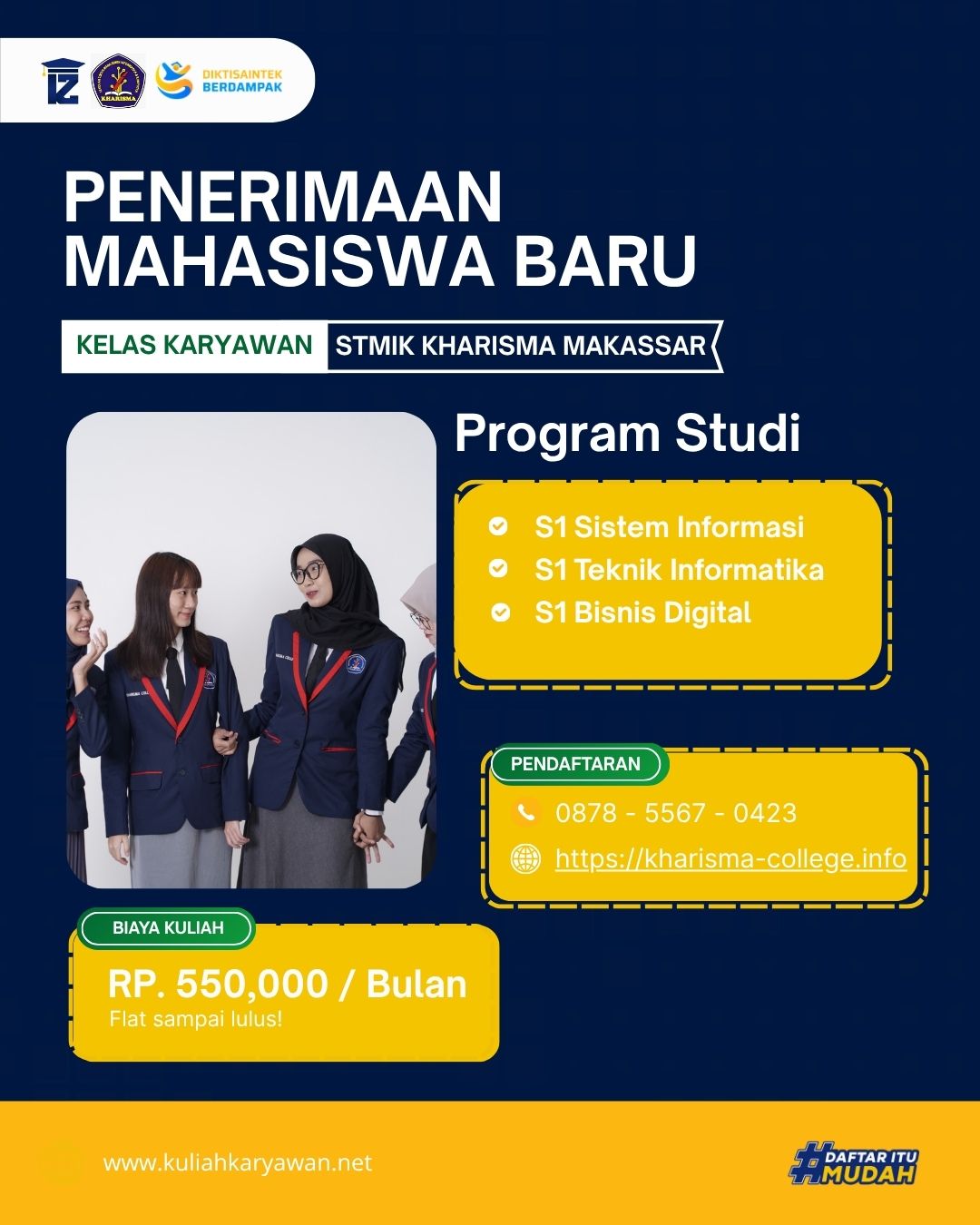 Ini Berkas Yang Harus Kamu Siapin Untuk Daftar Kelas Karyawan Kharisma College 