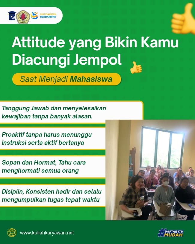 Kuliah di Universitas Nusanatara Manado Ada kelas Karyawan