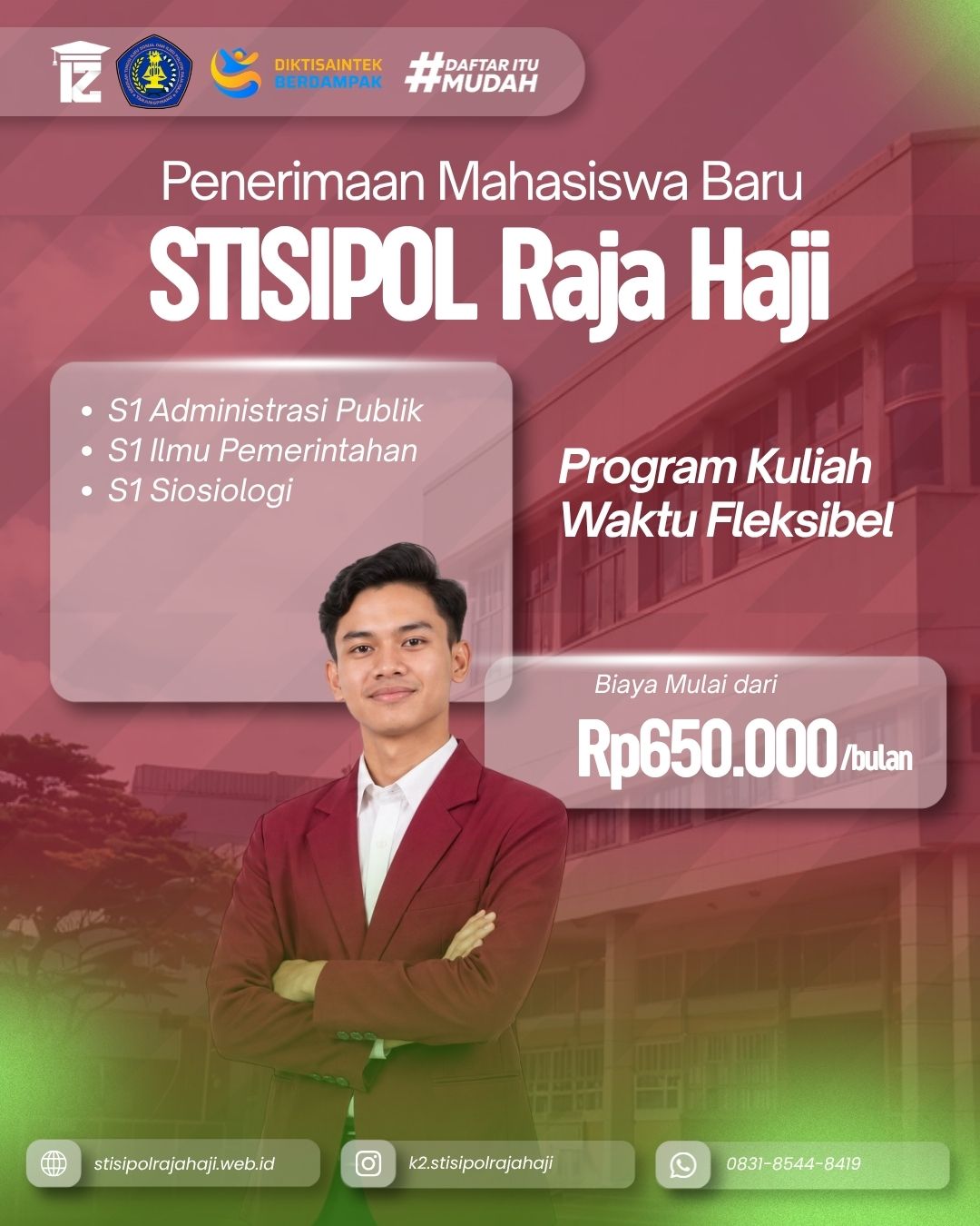 Kuliah Fleksibel & Terjangkau Pendaftaran Mahasiswa Baru STISIPOL Raja Haji Telah Dibuka