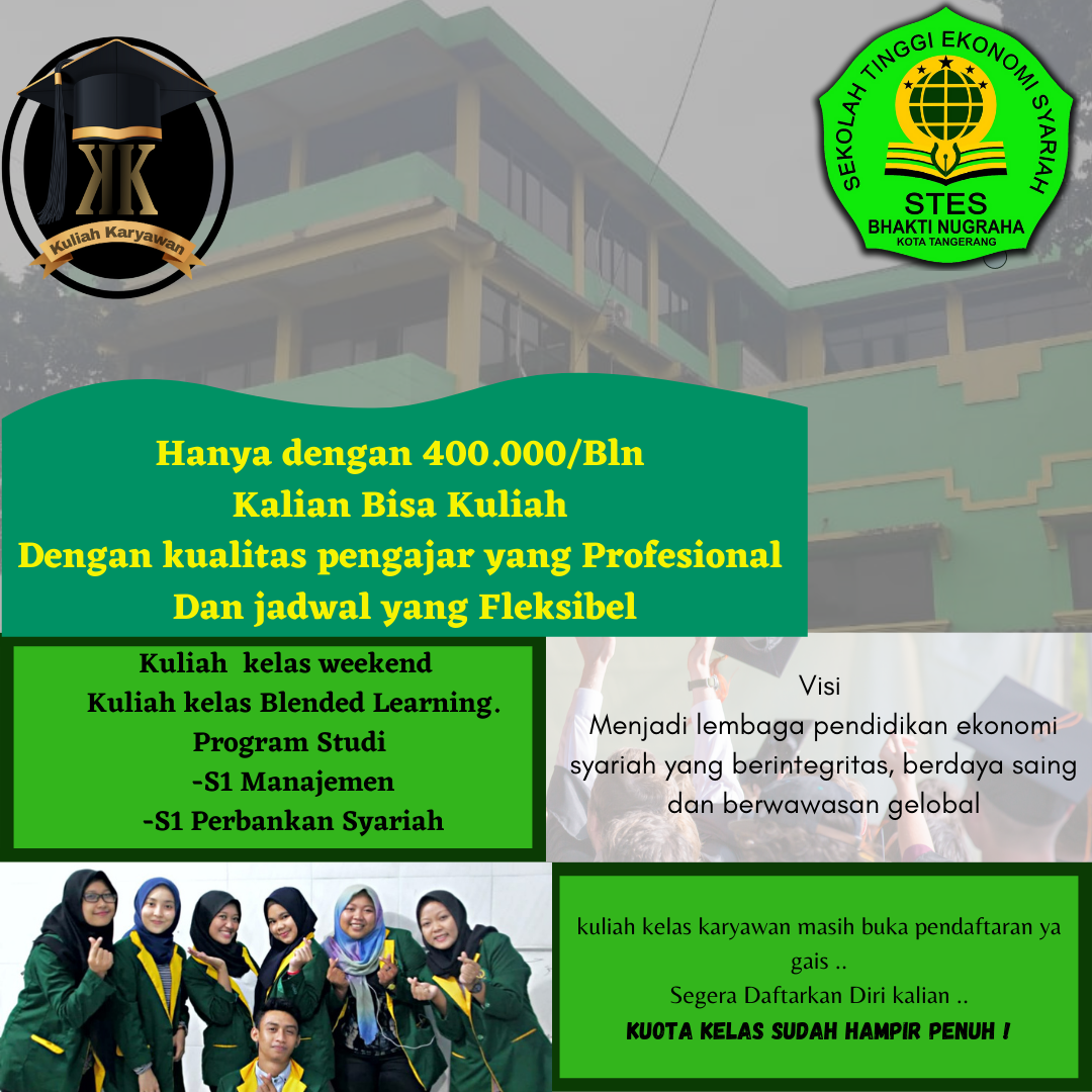 Informasi Kuliah Mahasiswa Kelas Karyawan STESBN