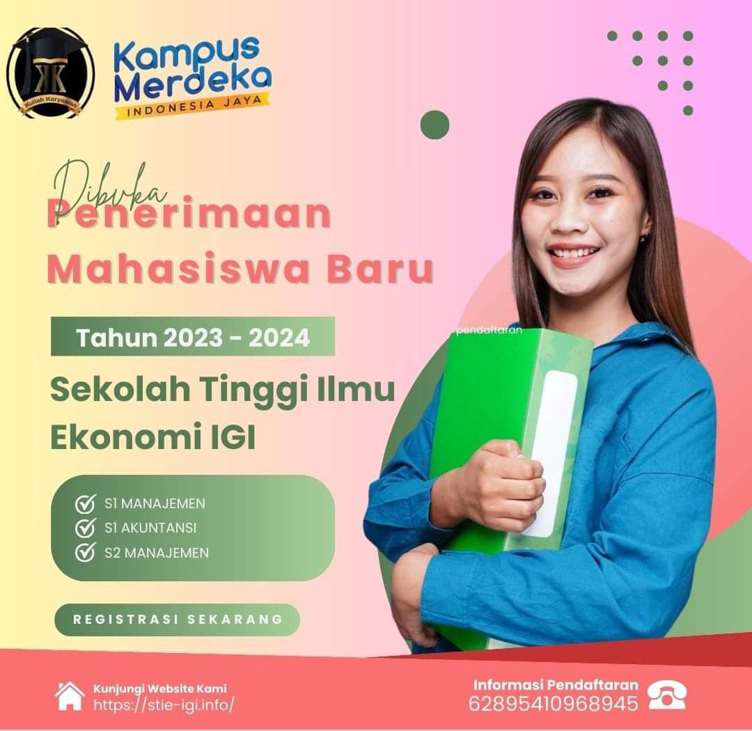 Jurusan terbaik di STIE IGI dan banyak di minati masyarakat 