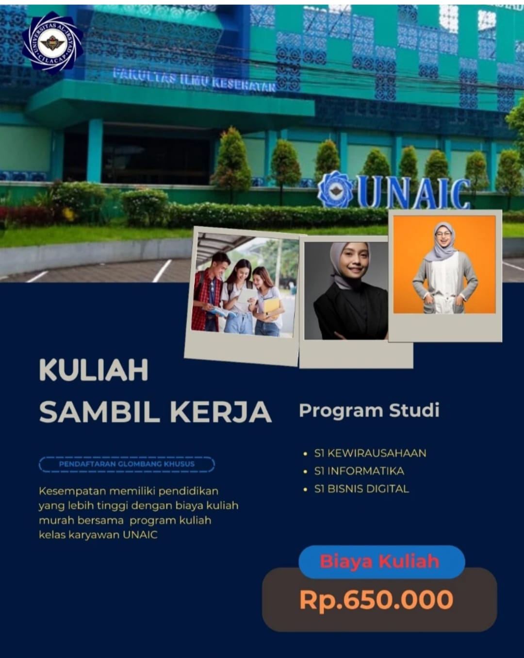 Pendaftaran S1 Informatika Universitas Al Irsyad Cilacap 