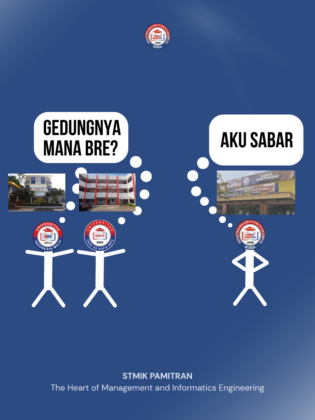 Bersabar Menanti Gedung Baru STMIK Pamitran