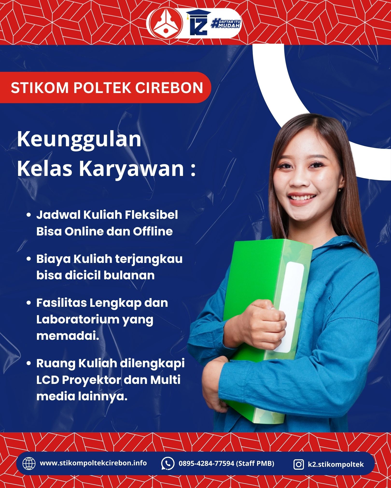 Keunggulan kuliah kelas karyawan di STIKOM Poltek Cirebon