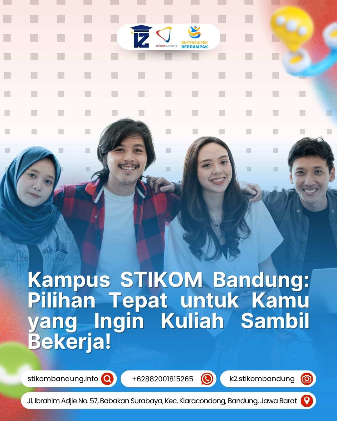 STIKOM Bandung Kampus Pilihan untuk Kamu yang Ingin Kuliah Sambil Bekerja