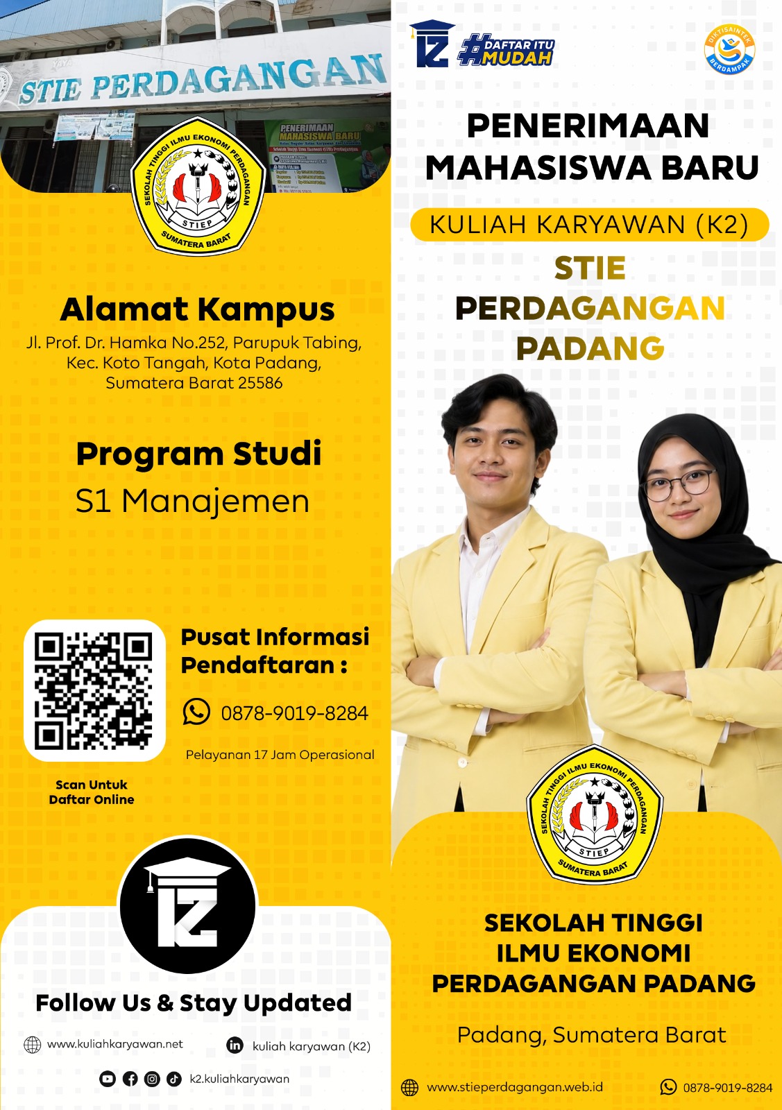Kuliah Jarak Jauh Hanya Di STIE Perdagangan 