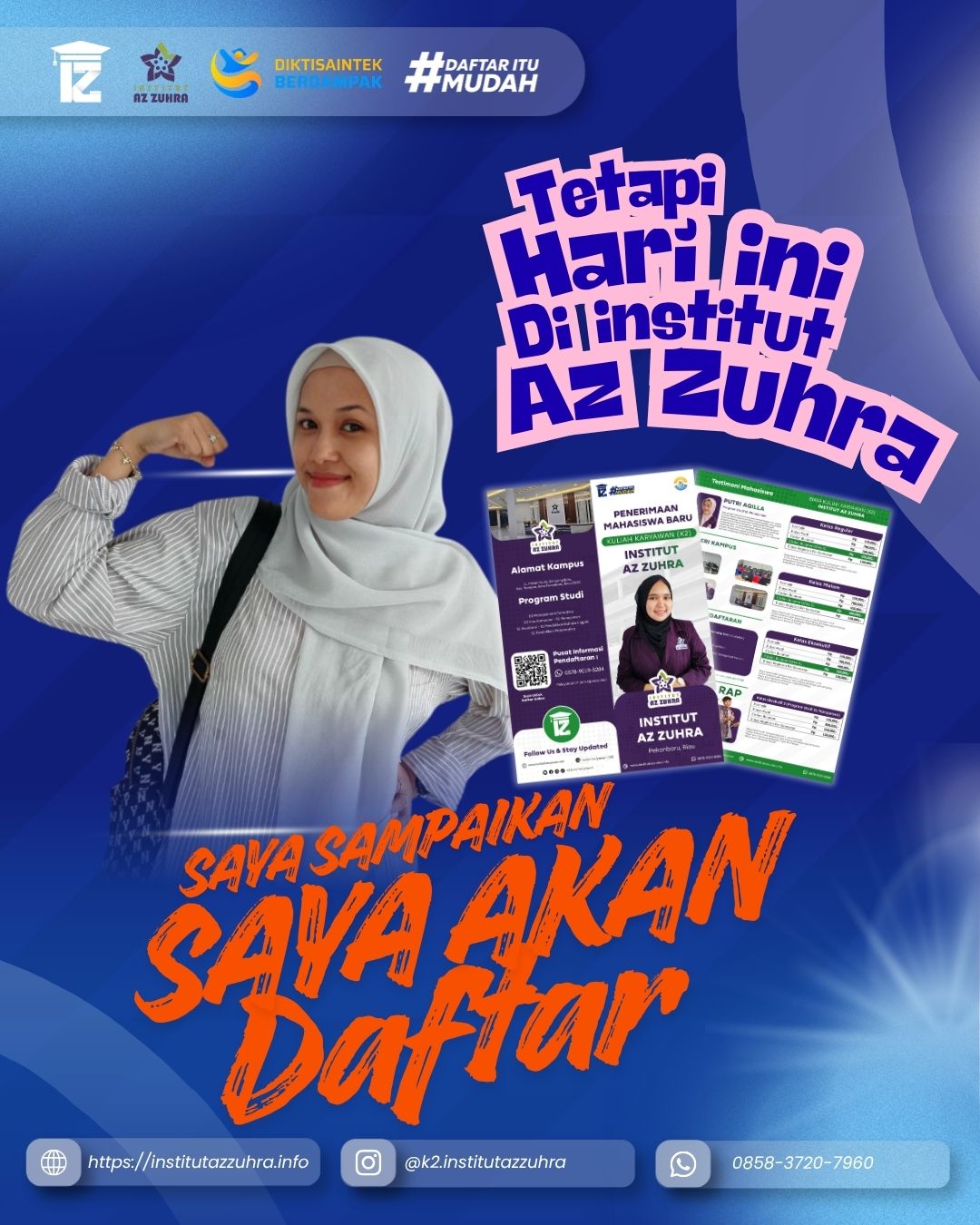 Hitungan Hari Perkuliahan Institut Az Zuhra Dimulai