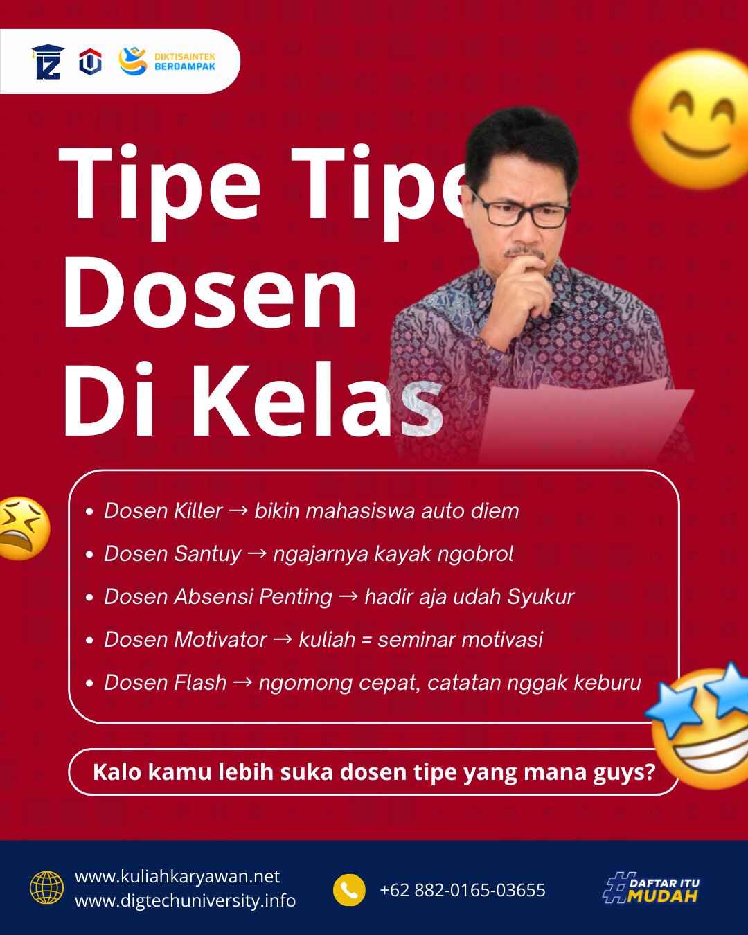 Serunya Pengalaman Kuliah di Kelas Karyawan Digitech University