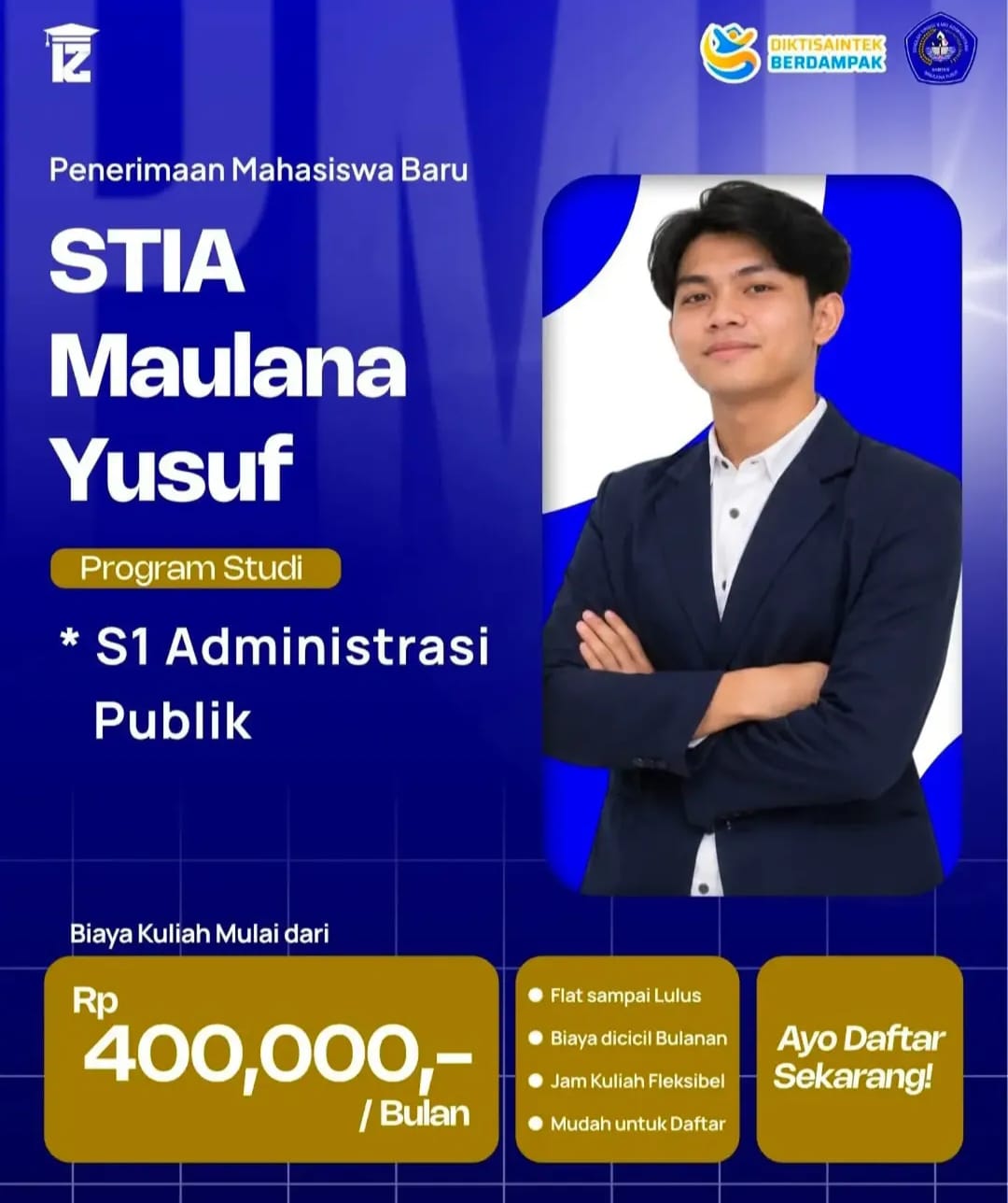 STIA MYB Kampus dengan Jurusan S1 Administrasi Publik di Kota Serang
