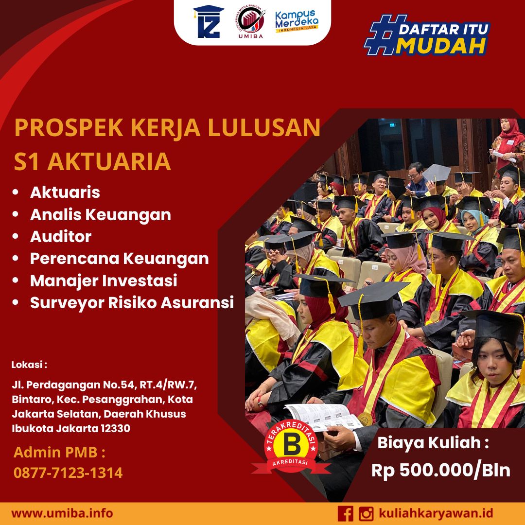 Kuliah S1 Aktuaria di Kampus UMIBA Bintaro