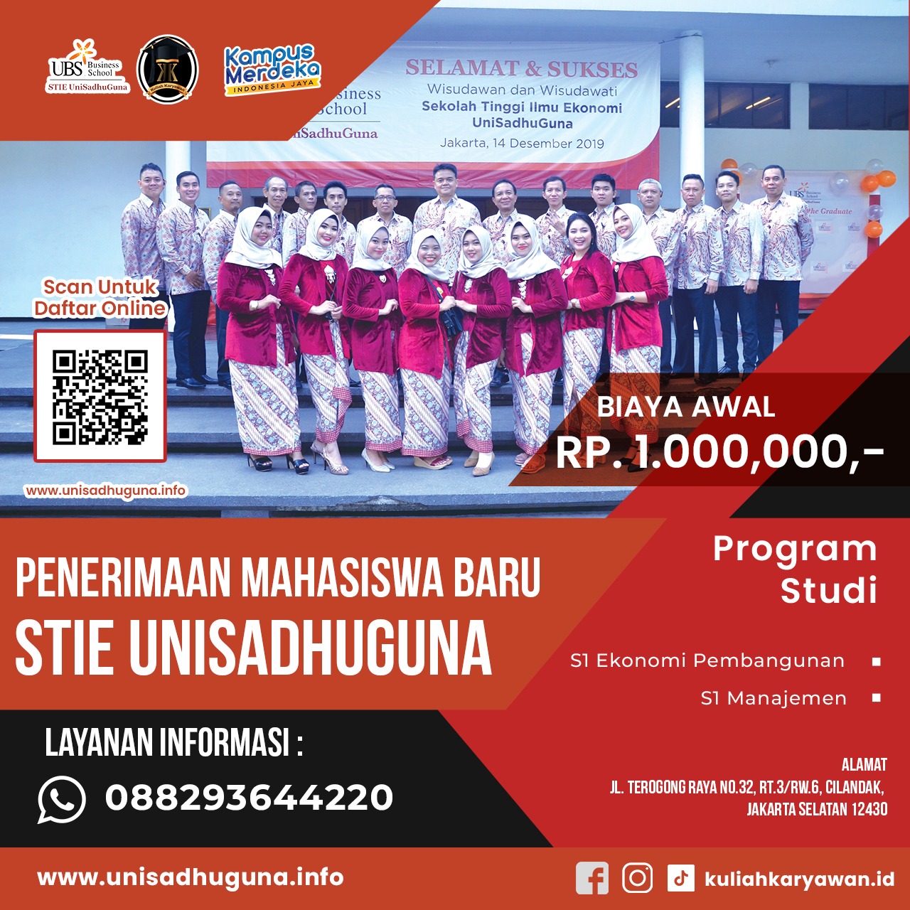 Kuliah kelas karyawan terbaik di daerah Pondok Indah