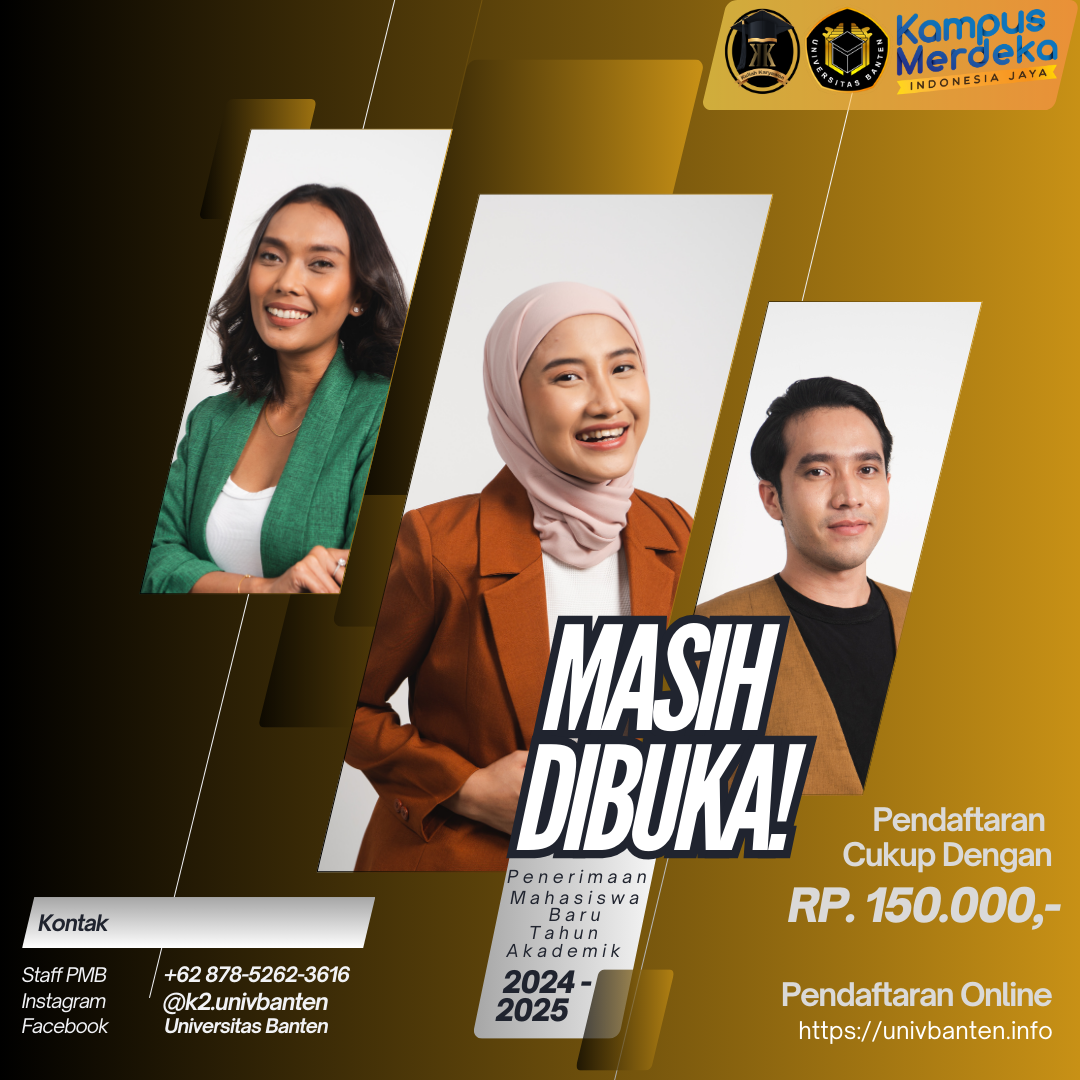 Menjelang PKKMB Universitas Banten Masih Menerima Pendaftaran Mahasiswa Baru