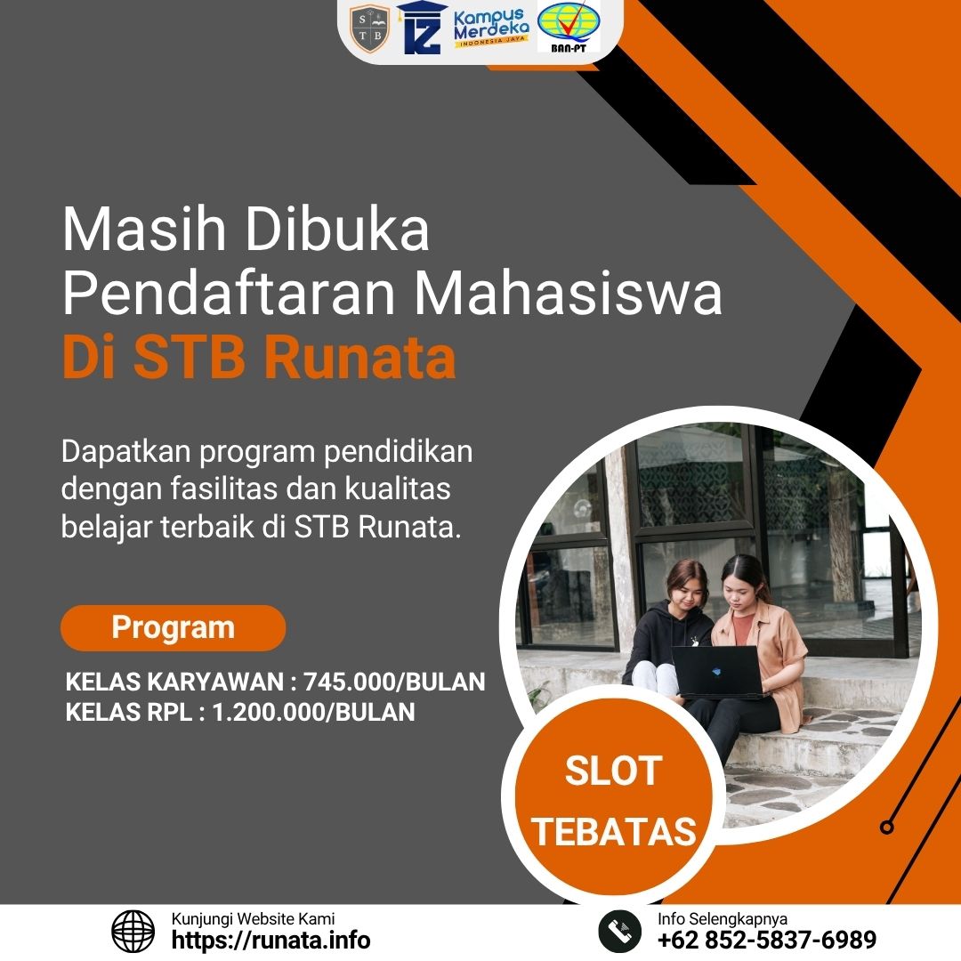 STB Runata Kuliah Hemat dan Berkualitas