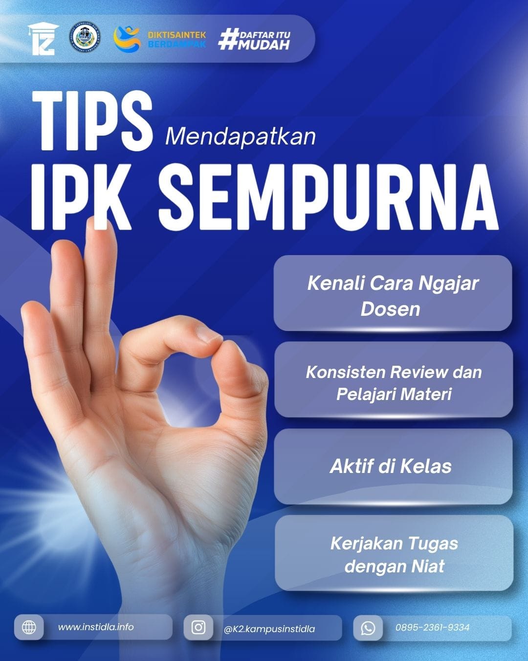 Tips Mendapatkan Nilai IPK Sempurna