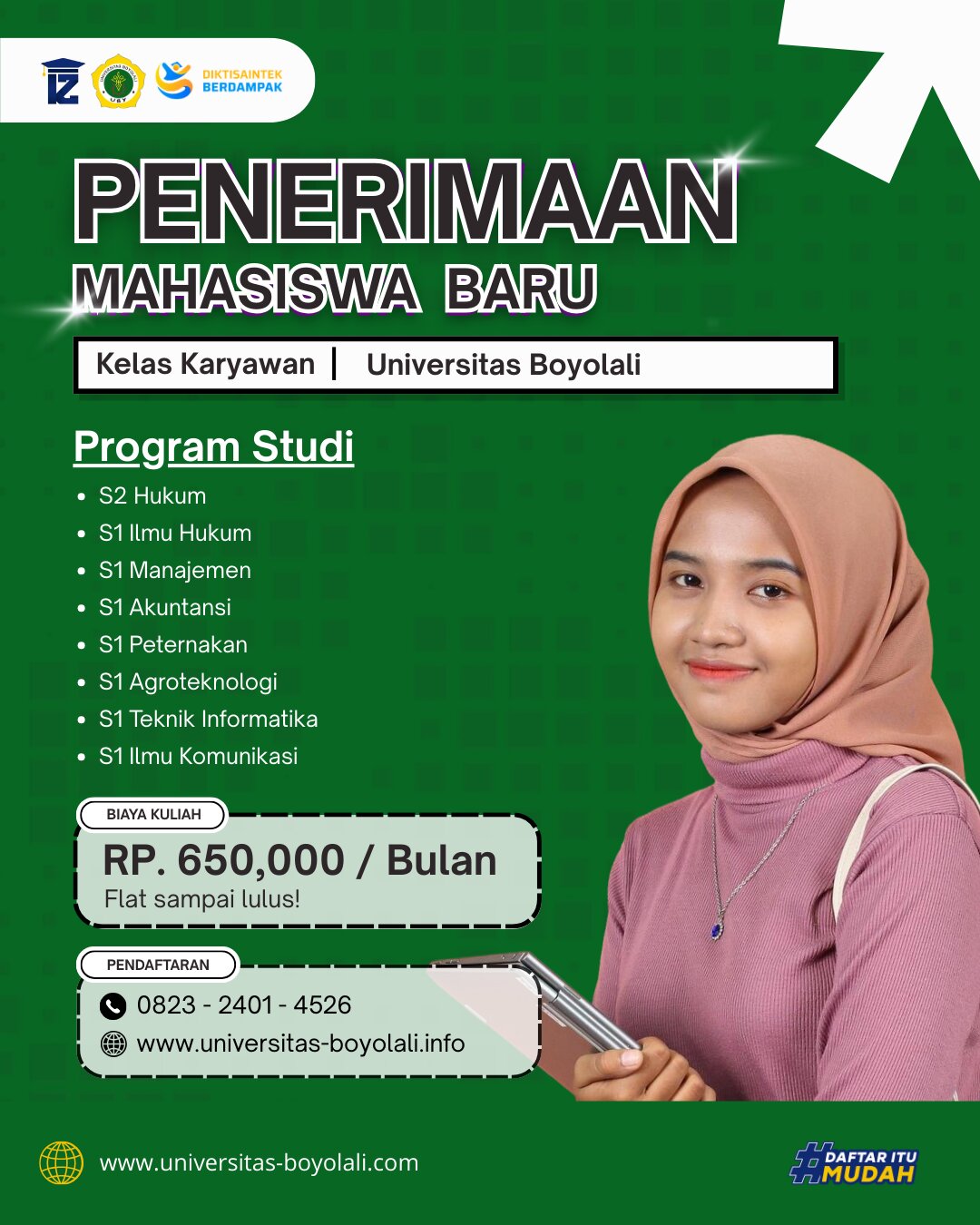 Syarat Pendaftaran Di Universitas Boyolali