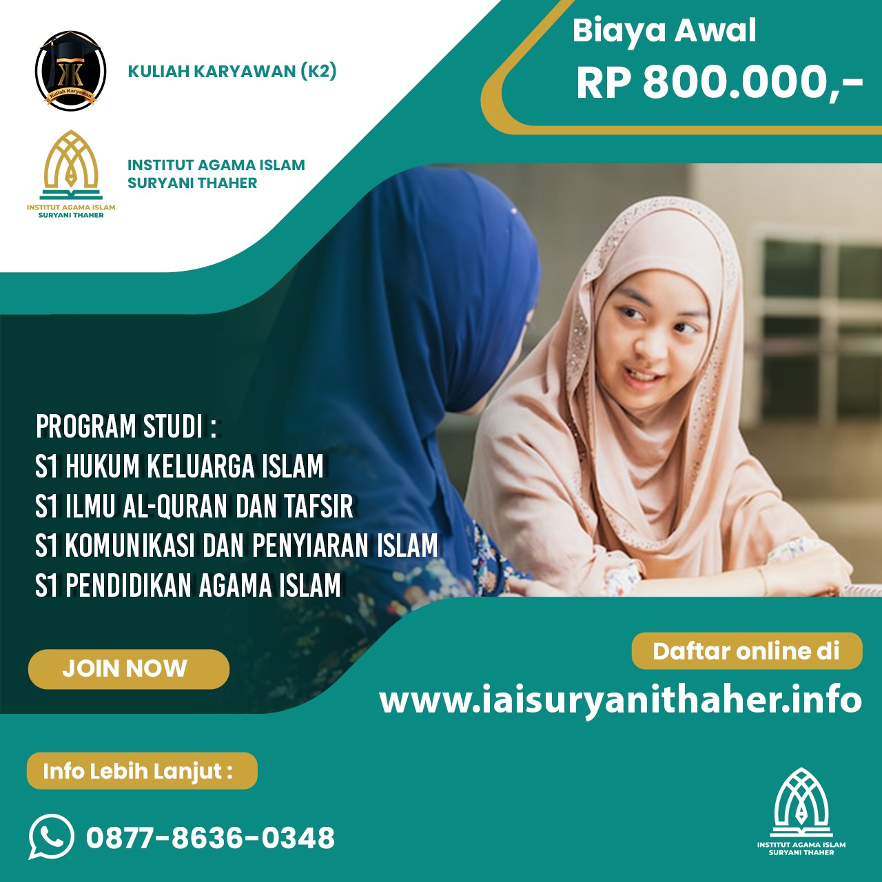 Batas Pendaftaran IAIST 
